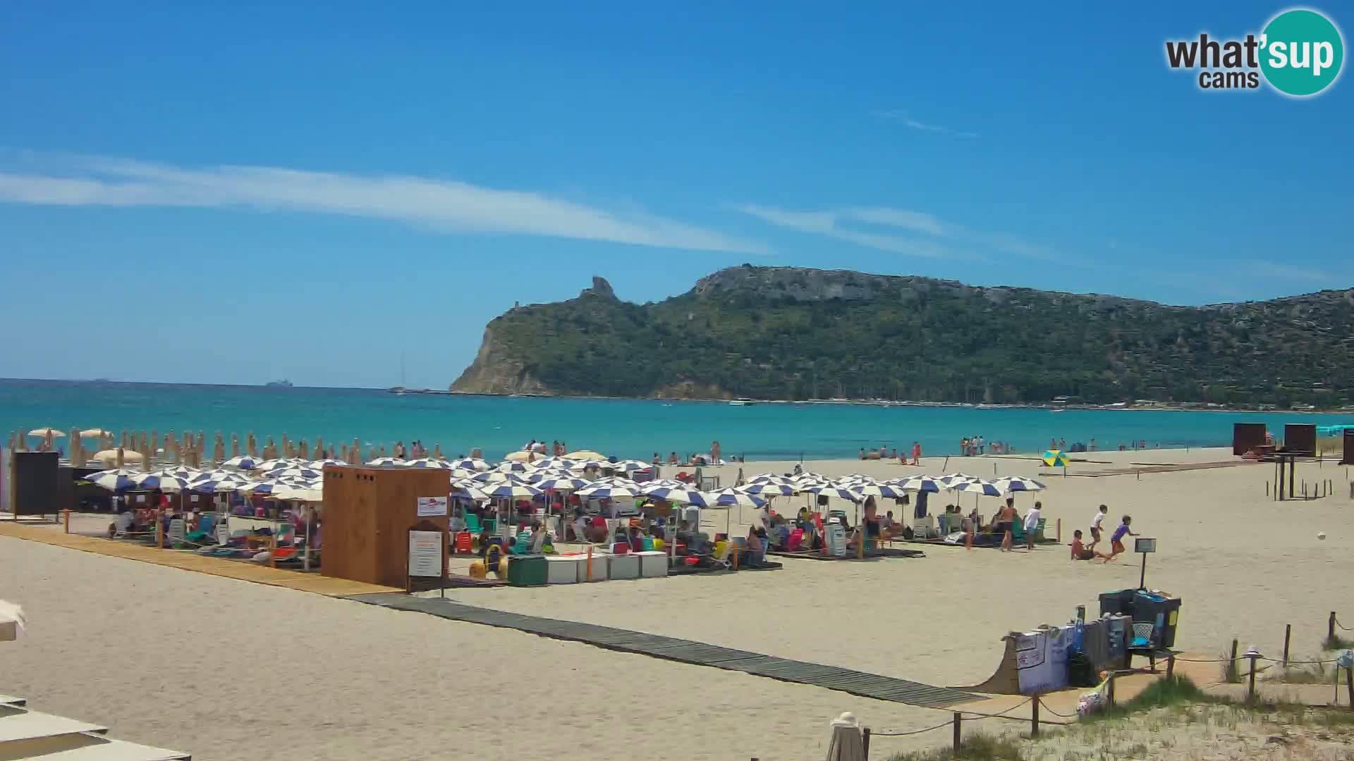 Webcam spiaggia del Poetto | Cagliari | Sardegna