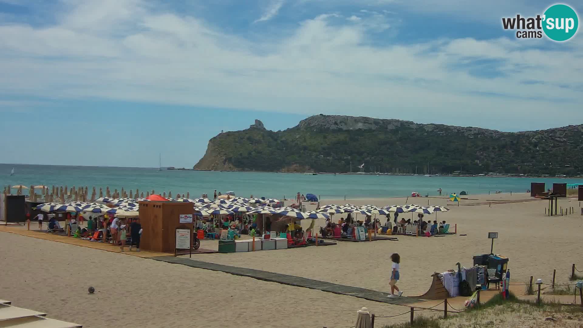 Webcam spiaggia del Poetto | Cagliari | Sardegna