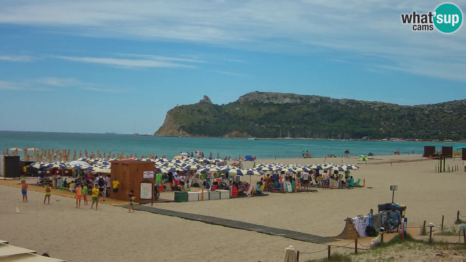 Poetto beach webcam | Cagliari | Sardinia