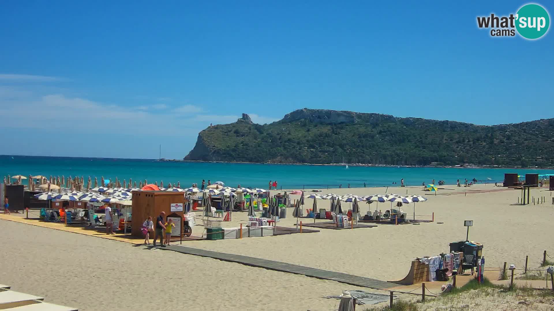 Webcam playa de Poetto | Cagliari | Cerdeña