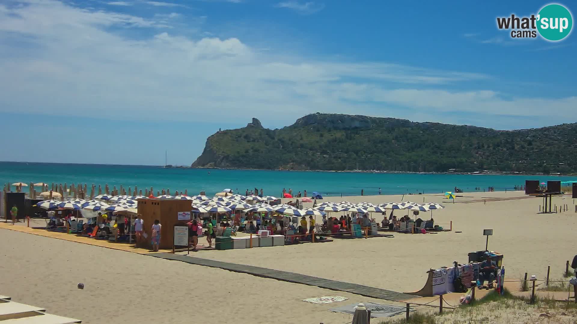 Webcam spiaggia del Poetto | Cagliari | Sardegna