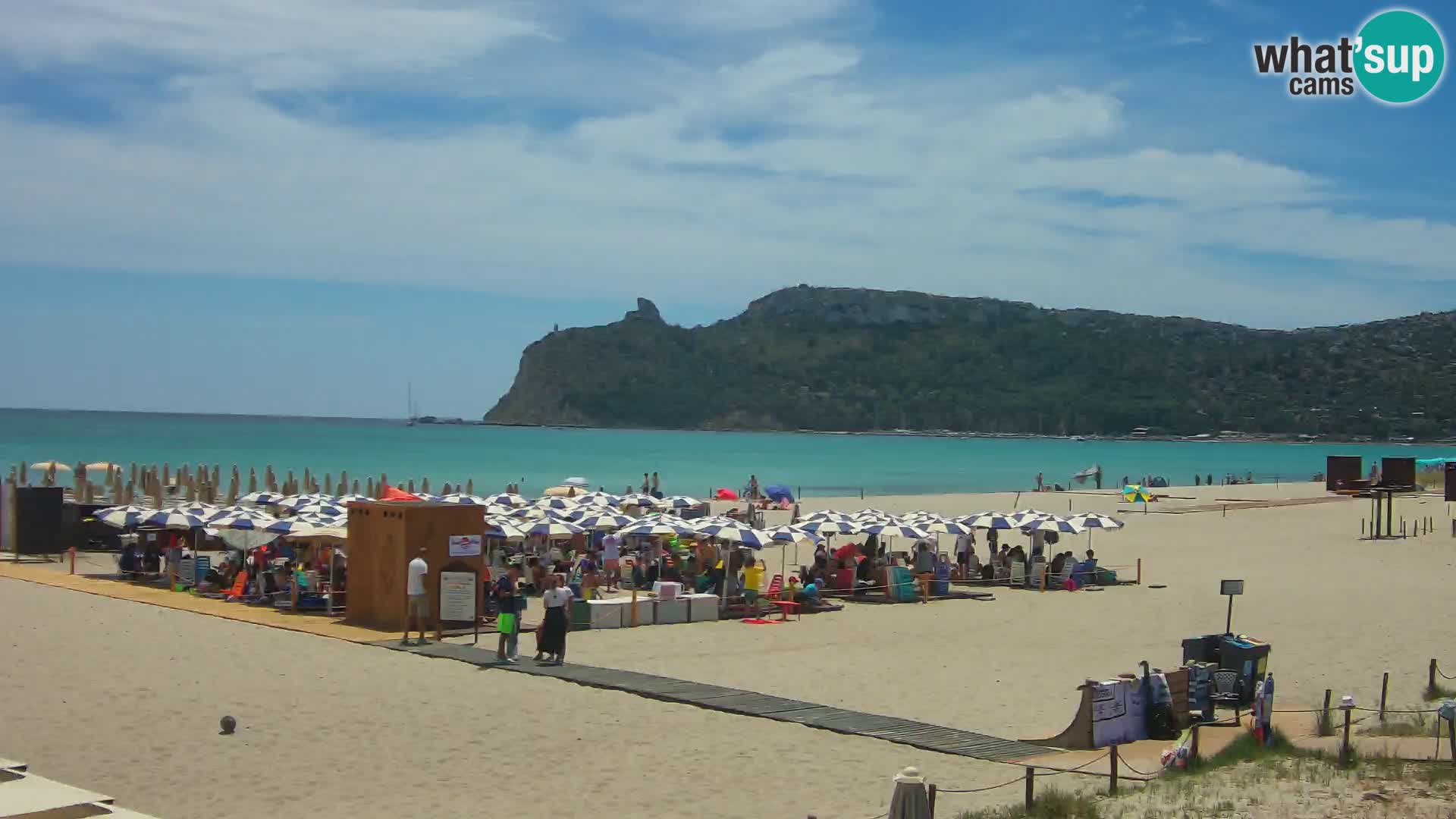 Webcam playa de Poetto | Cagliari | Cerdeña