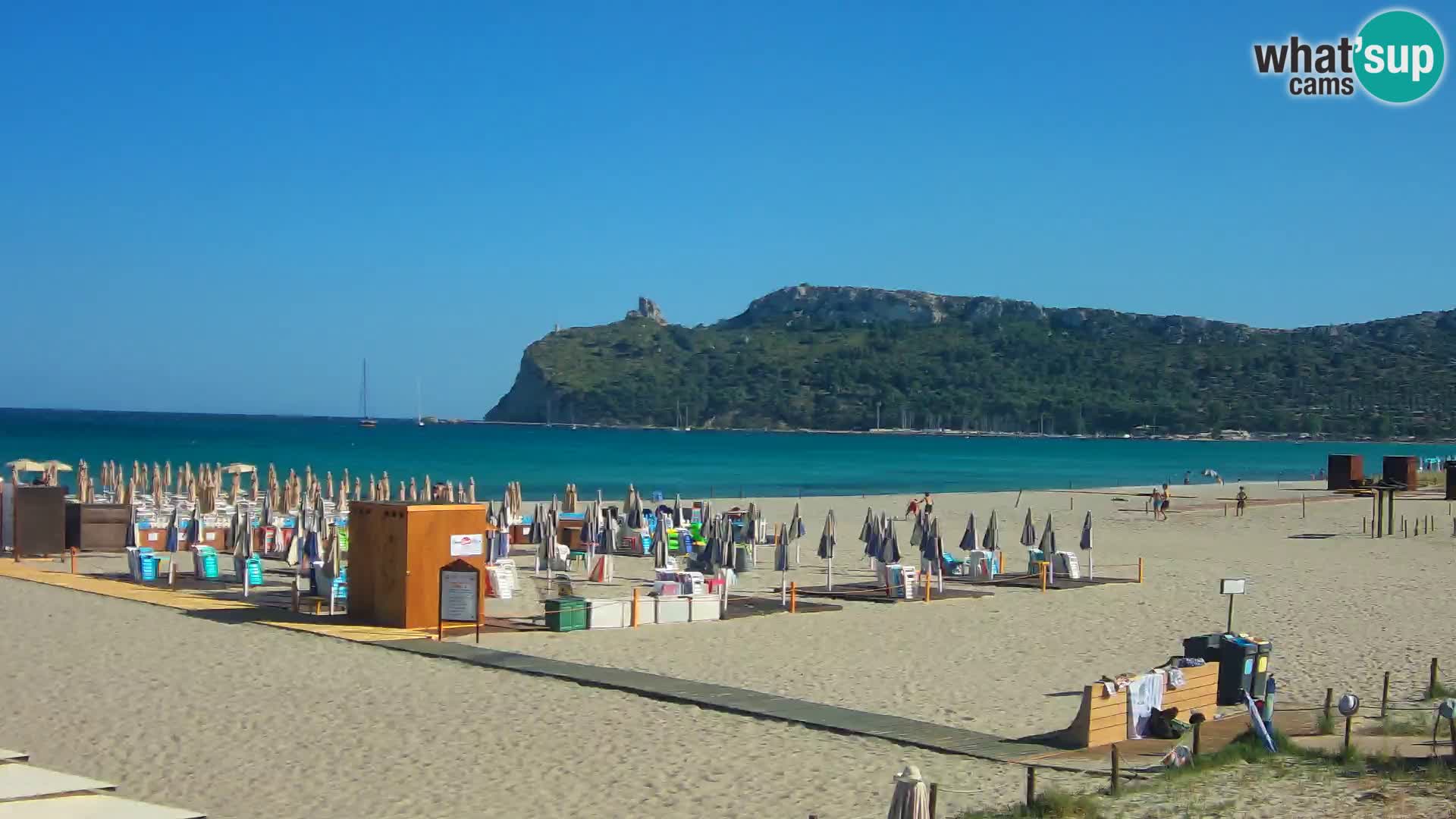 Poetto Strand Webcam | Cagliari | Sardinien