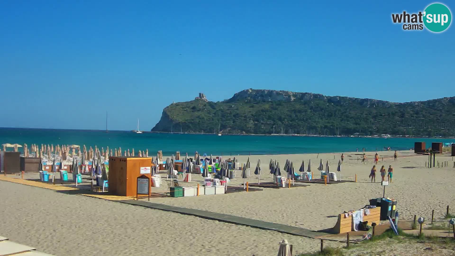 Webcam spiaggia del Poetto | Cagliari | Sardegna