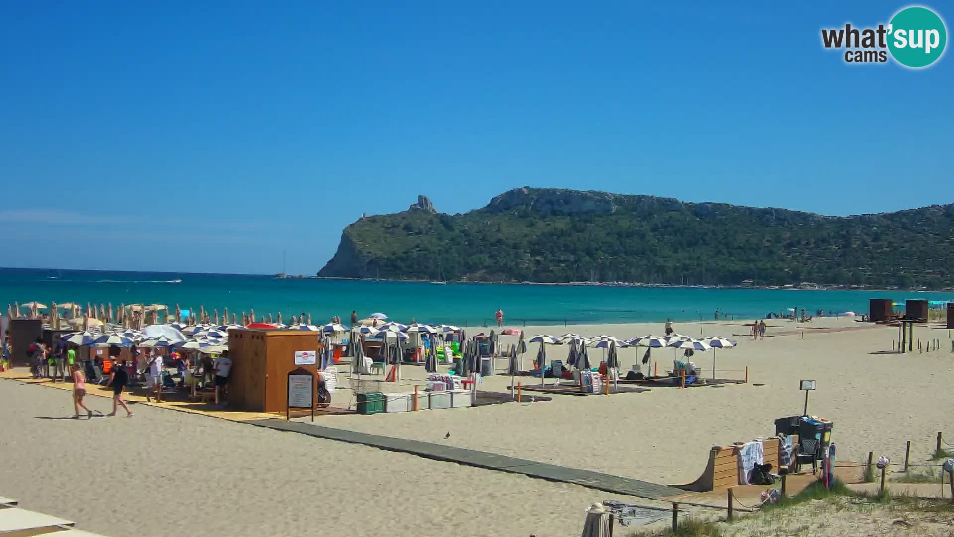 Poetto Strand Webcam | Cagliari | Sardinien