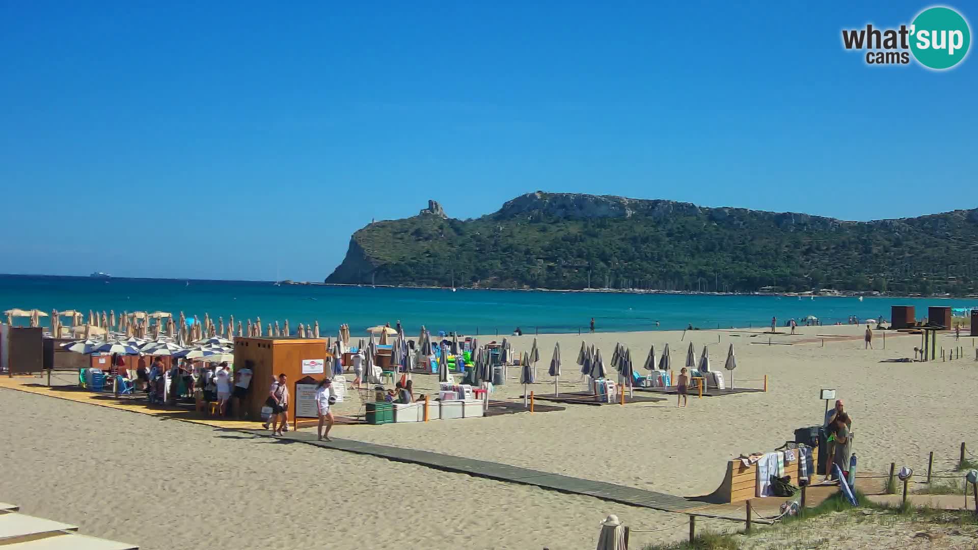 Webcam playa de Poetto | Cagliari | Cerdeña
