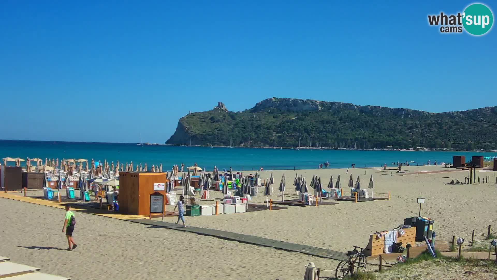 Poetto Strand Webcam | Cagliari | Sardinien