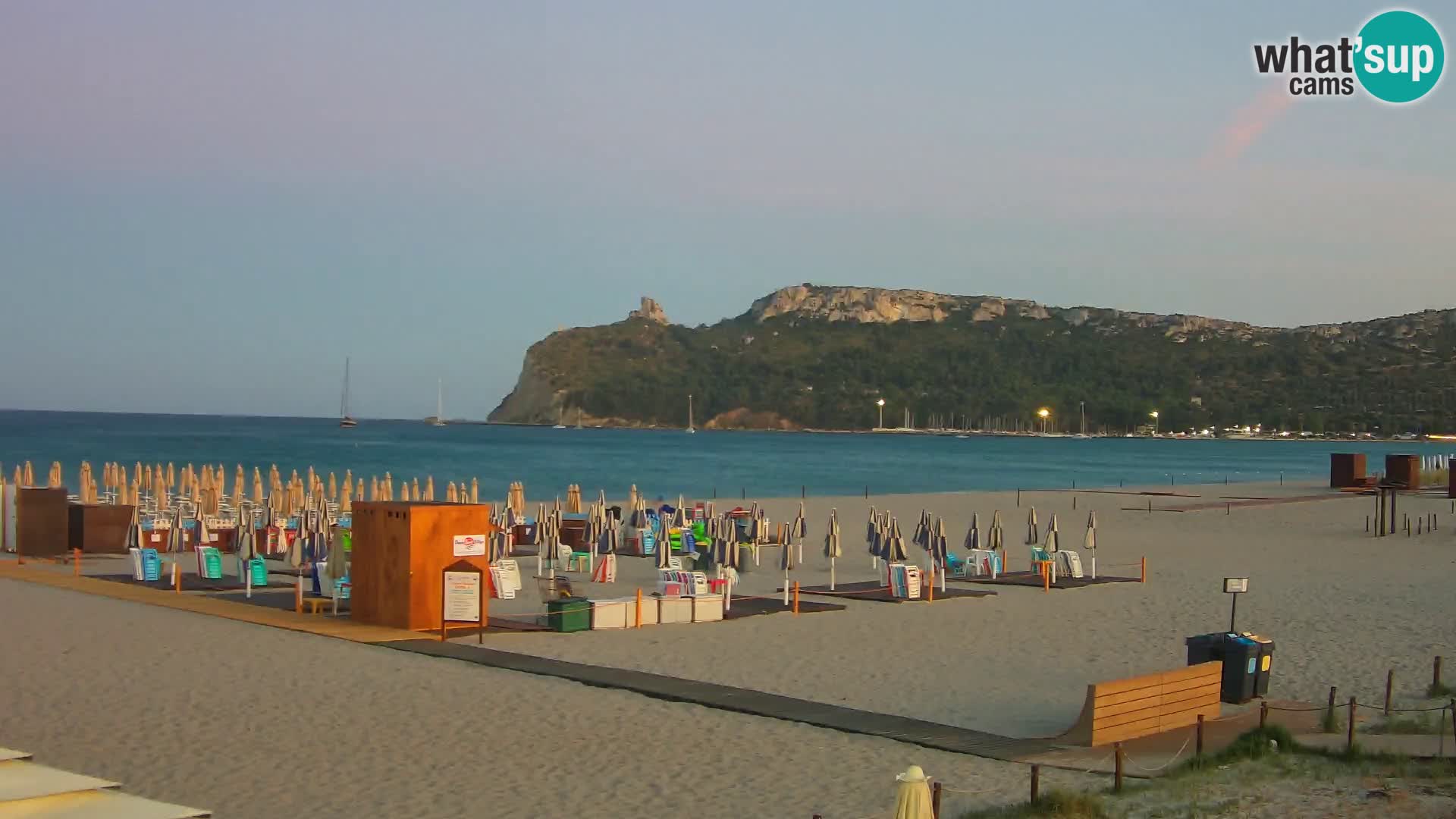 Poetto beach webcam | Cagliari | Sardinia