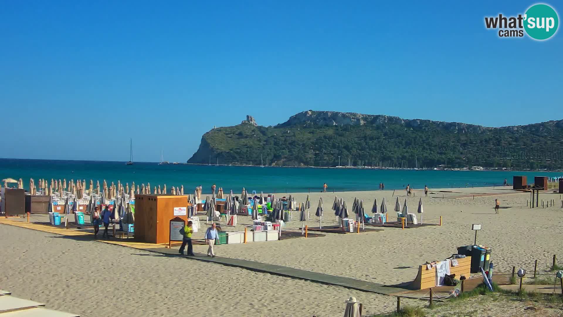 Webcam playa de Poetto | Cagliari | Cerdeña