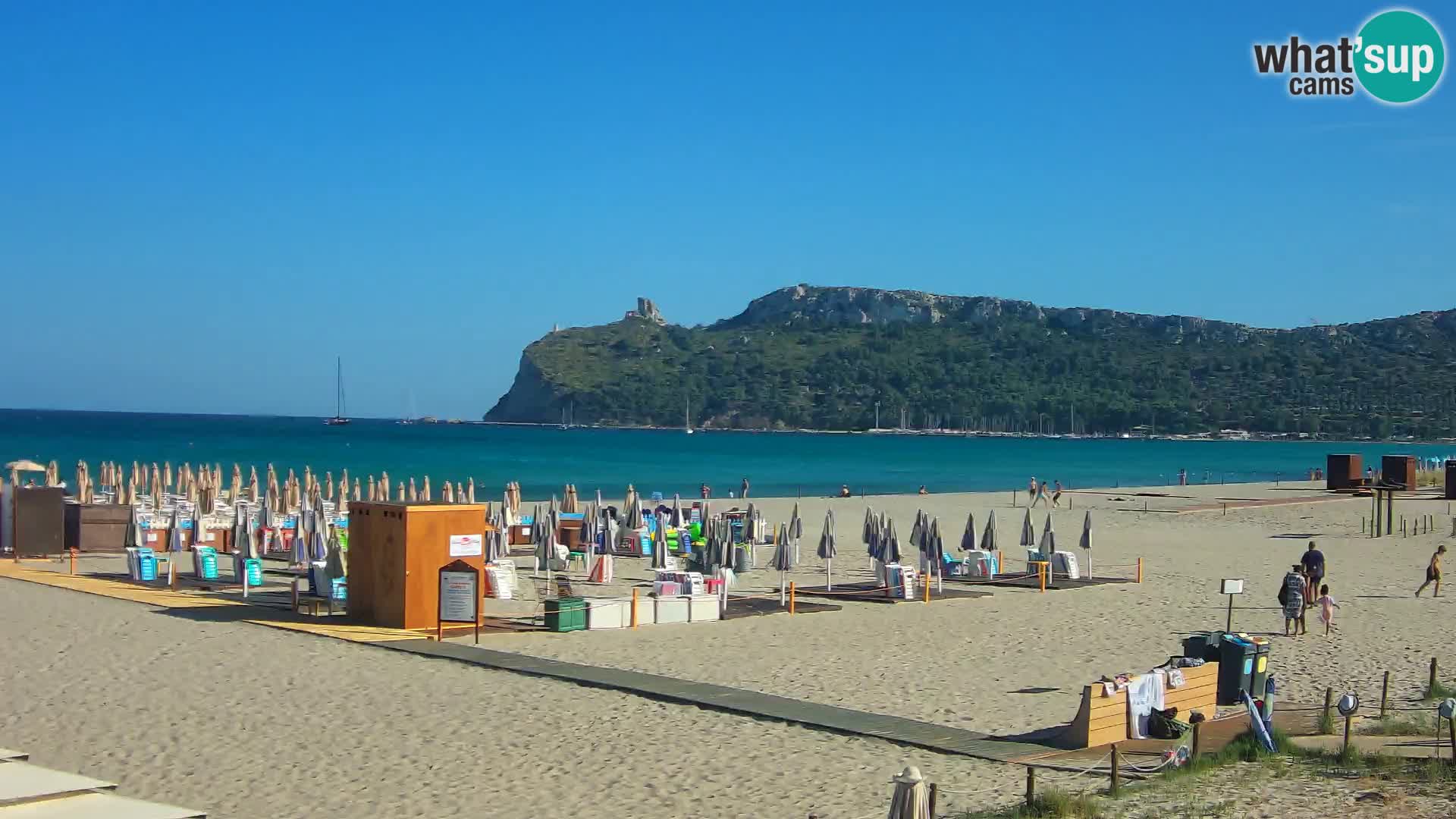Webcam spiaggia del Poetto | Cagliari | Sardegna
