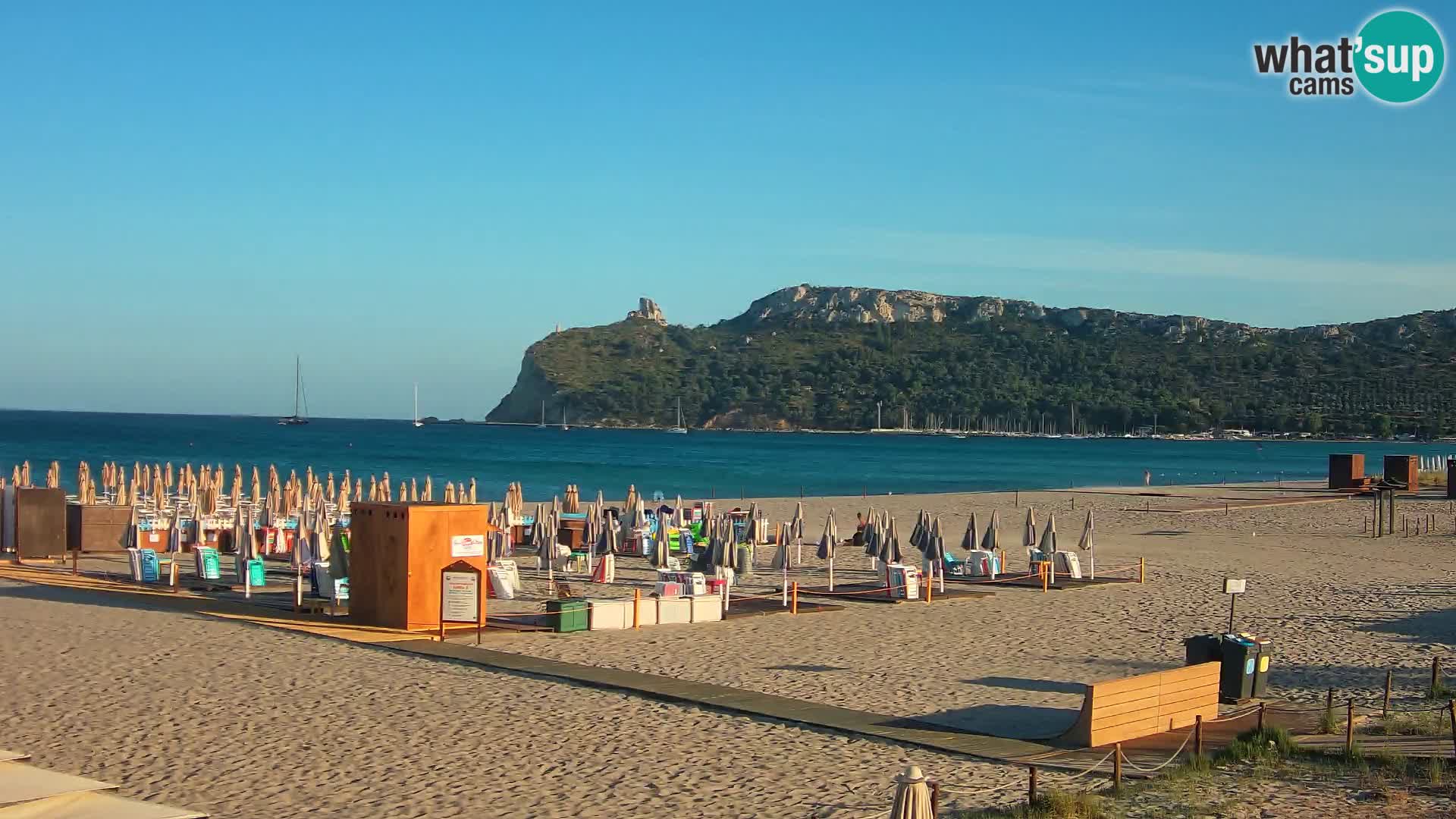 Webcam playa de Poetto | Cagliari | Cerdeña