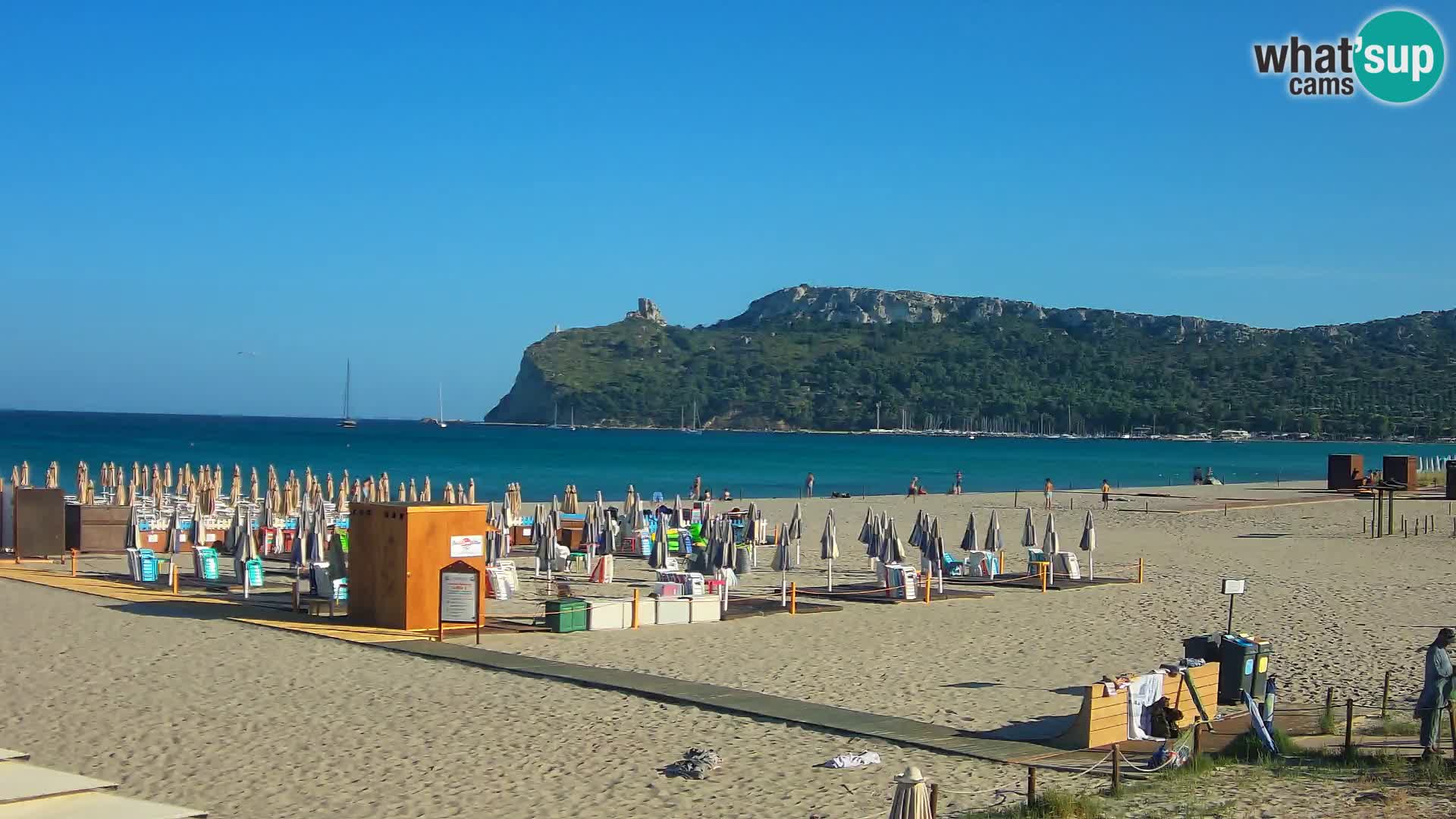 Webcam spiaggia del Poetto | Cagliari | Sardegna