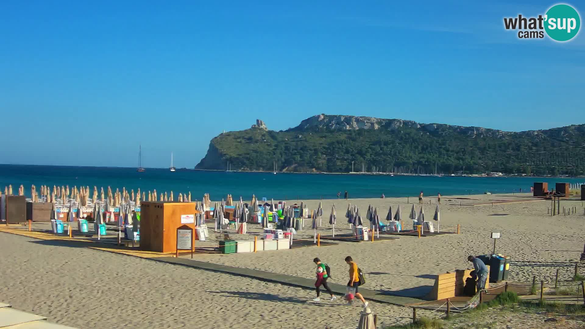 Webcam playa de Poetto | Cagliari | Cerdeña