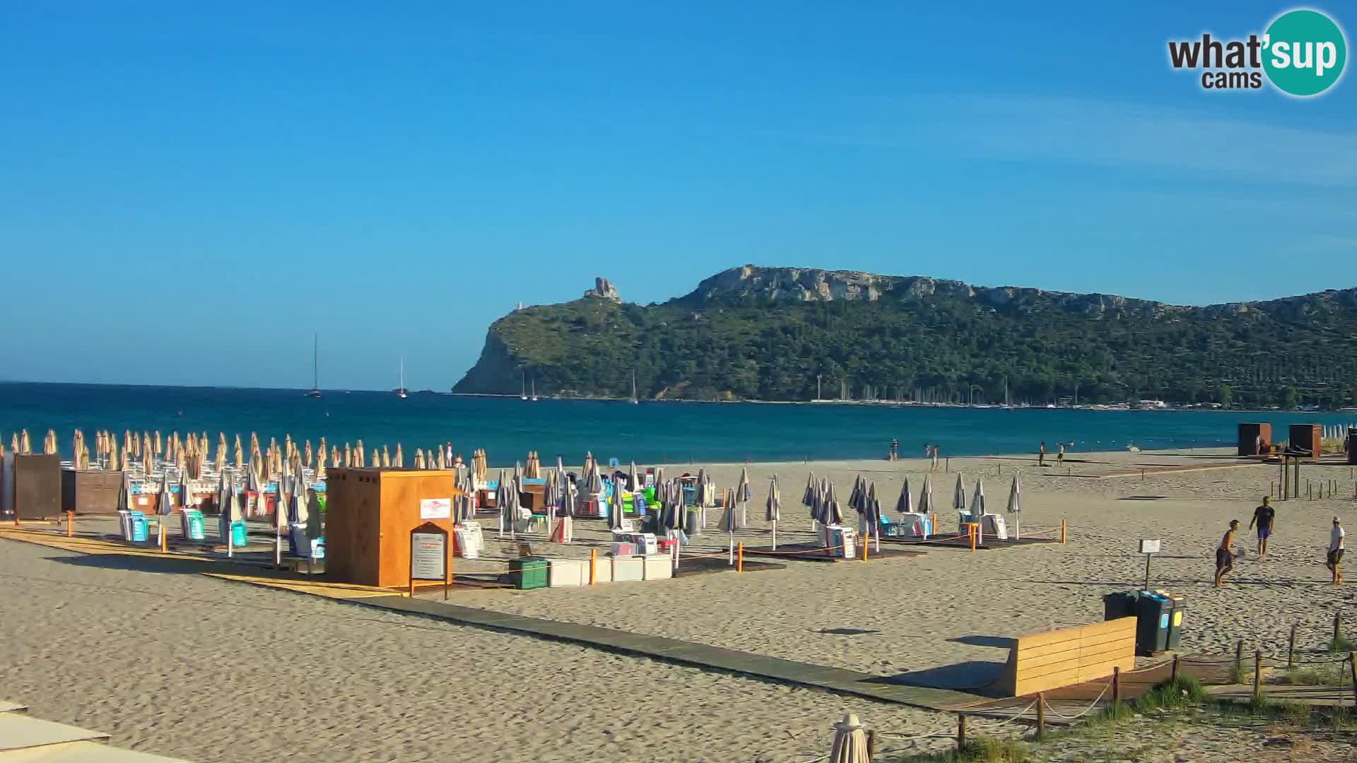 Poetto Strand Webcam | Cagliari | Sardinien