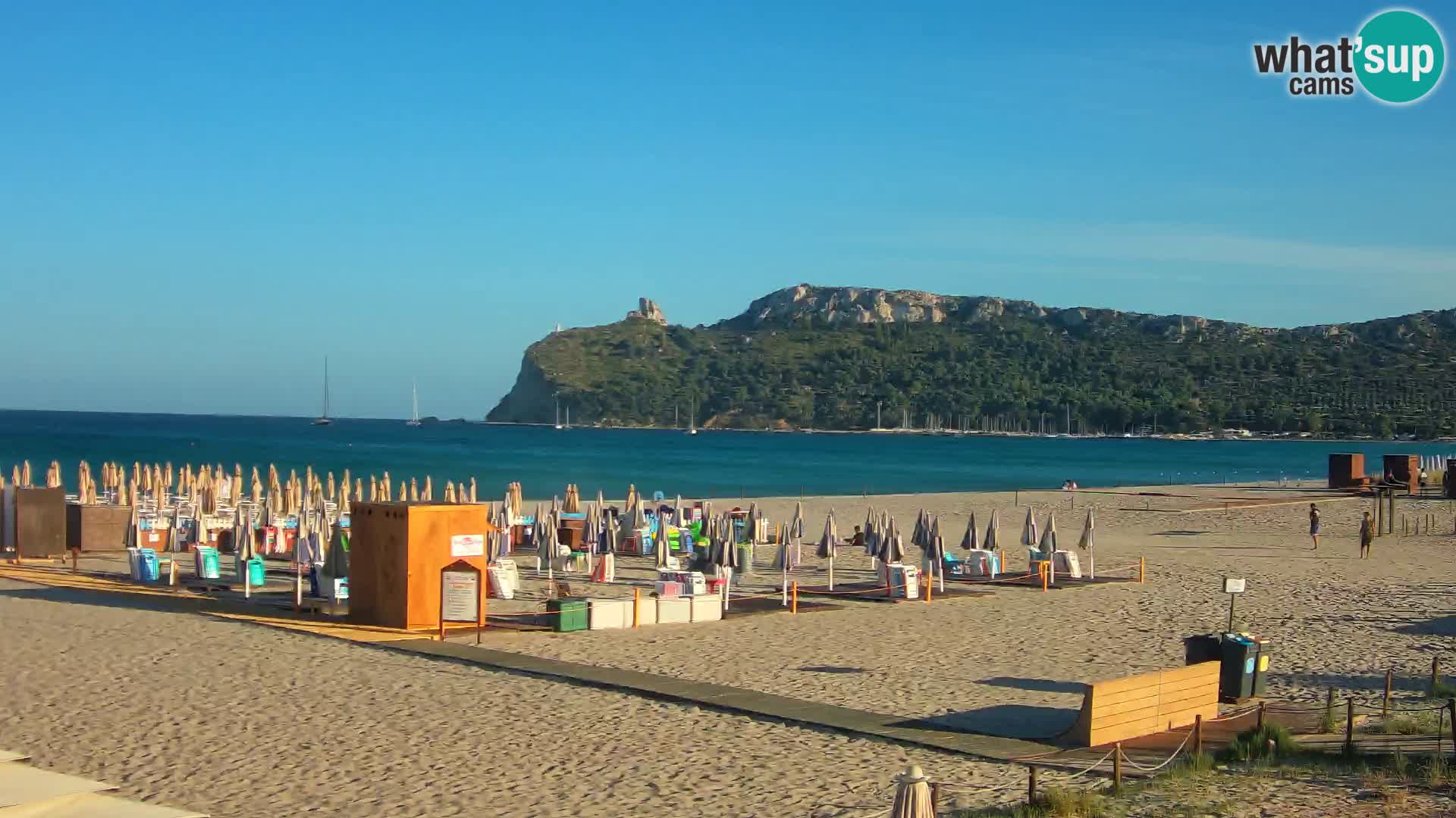 Webcam playa de Poetto | Cagliari | Cerdeña