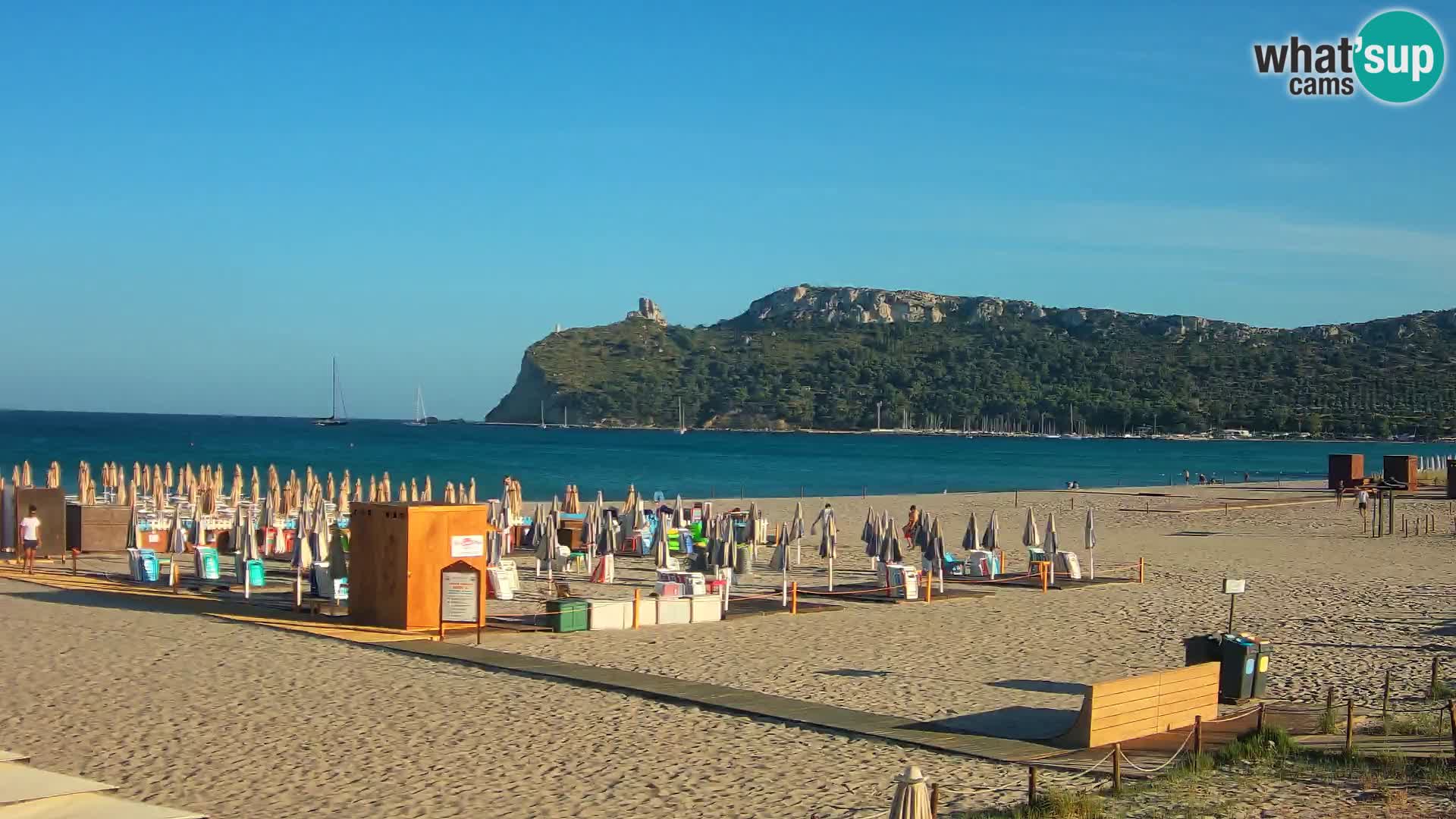 Webcam playa de Poetto | Cagliari | Cerdeña
