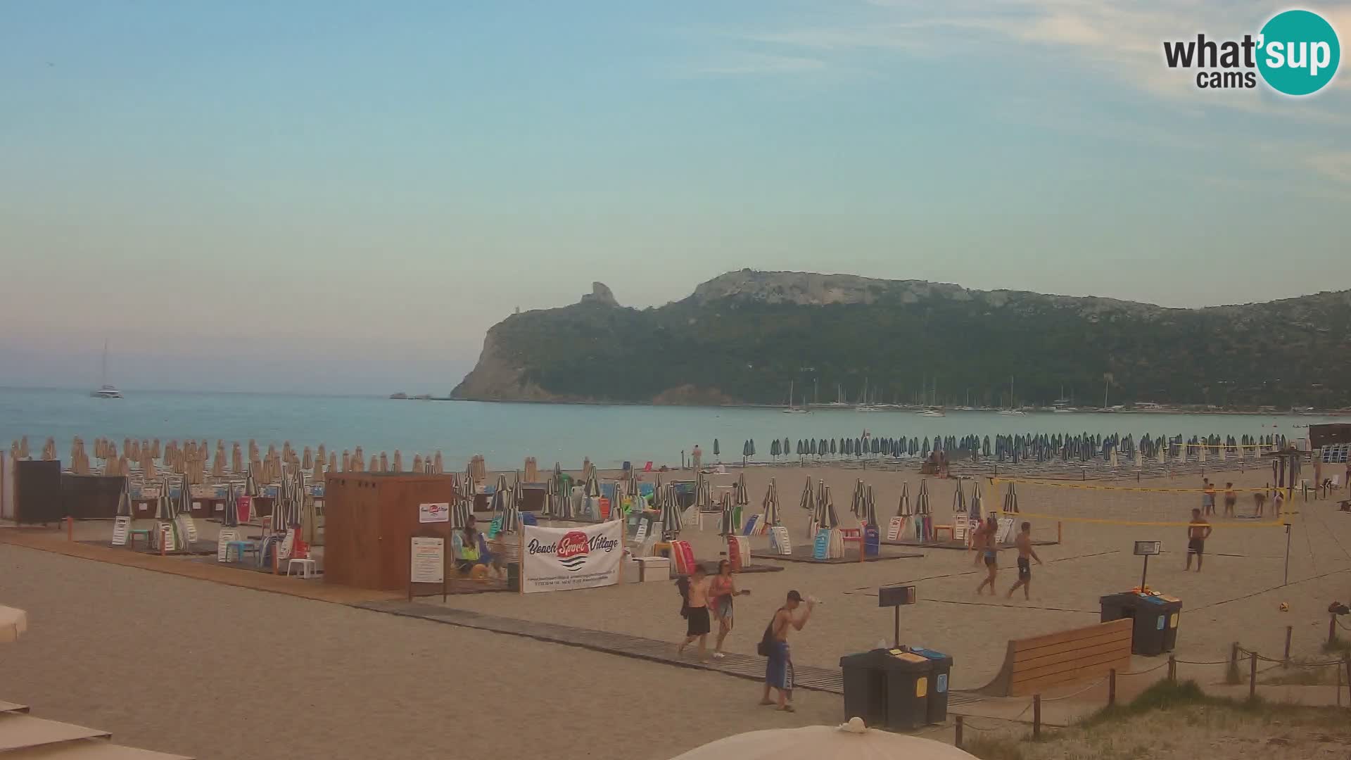 Poetto beach webcam | Cagliari | Sardinija