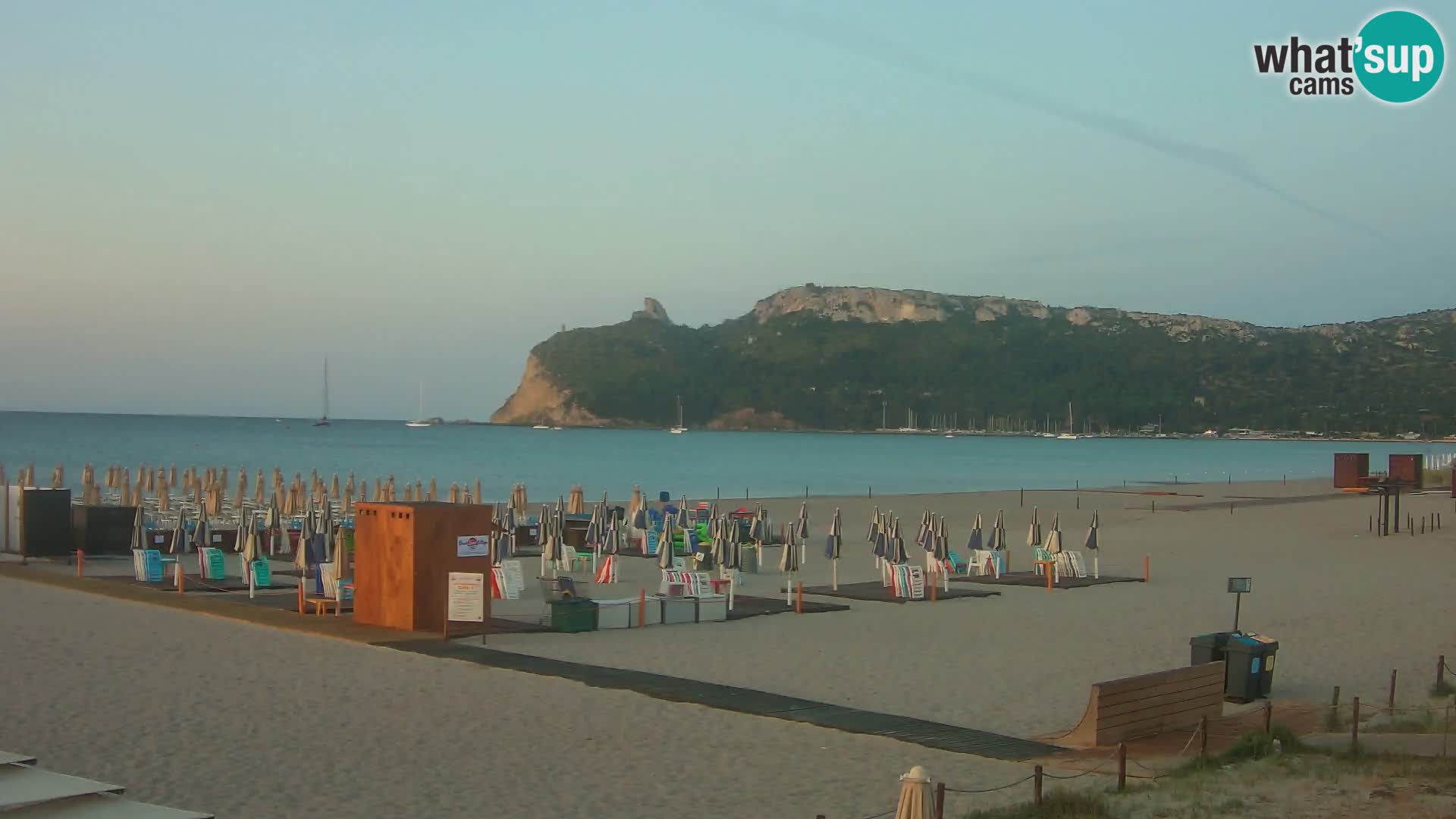 Poetto beach webcam | Cagliari | Sardinia