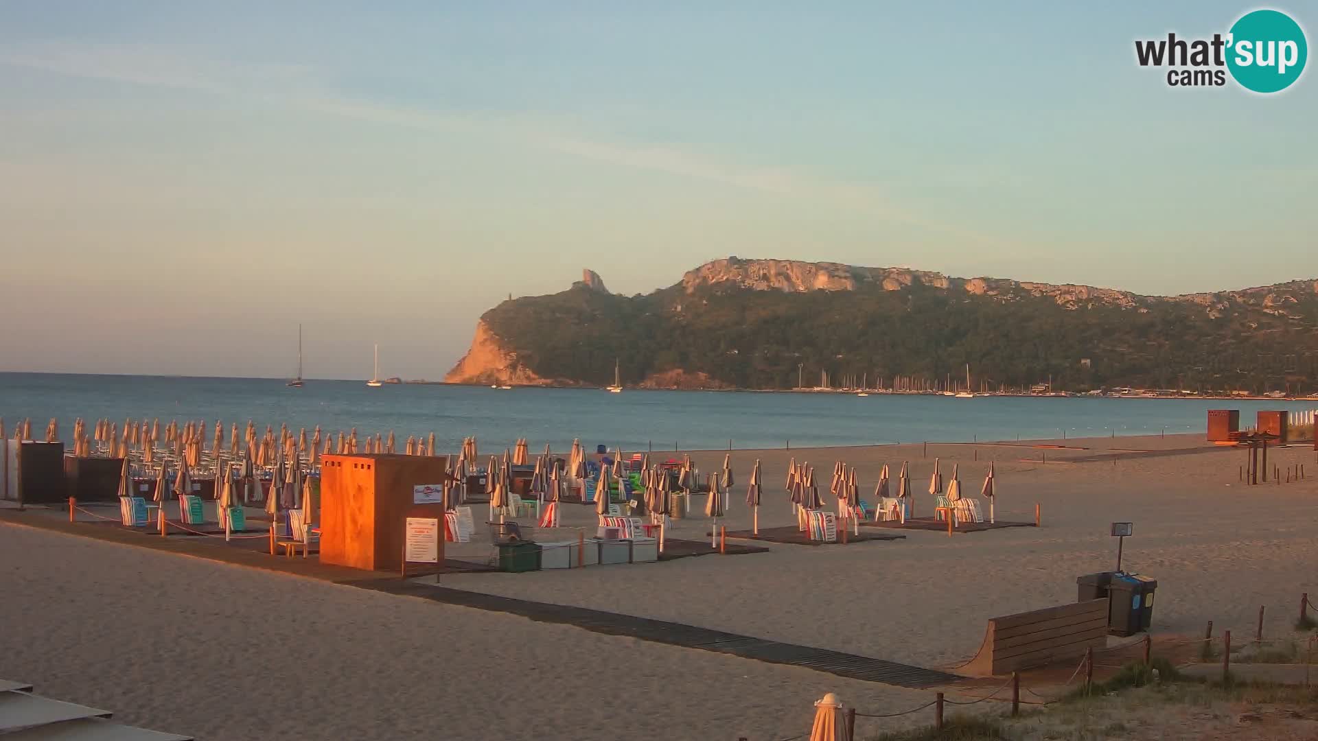 Poetto beach webcam | Cagliari | Sardinia