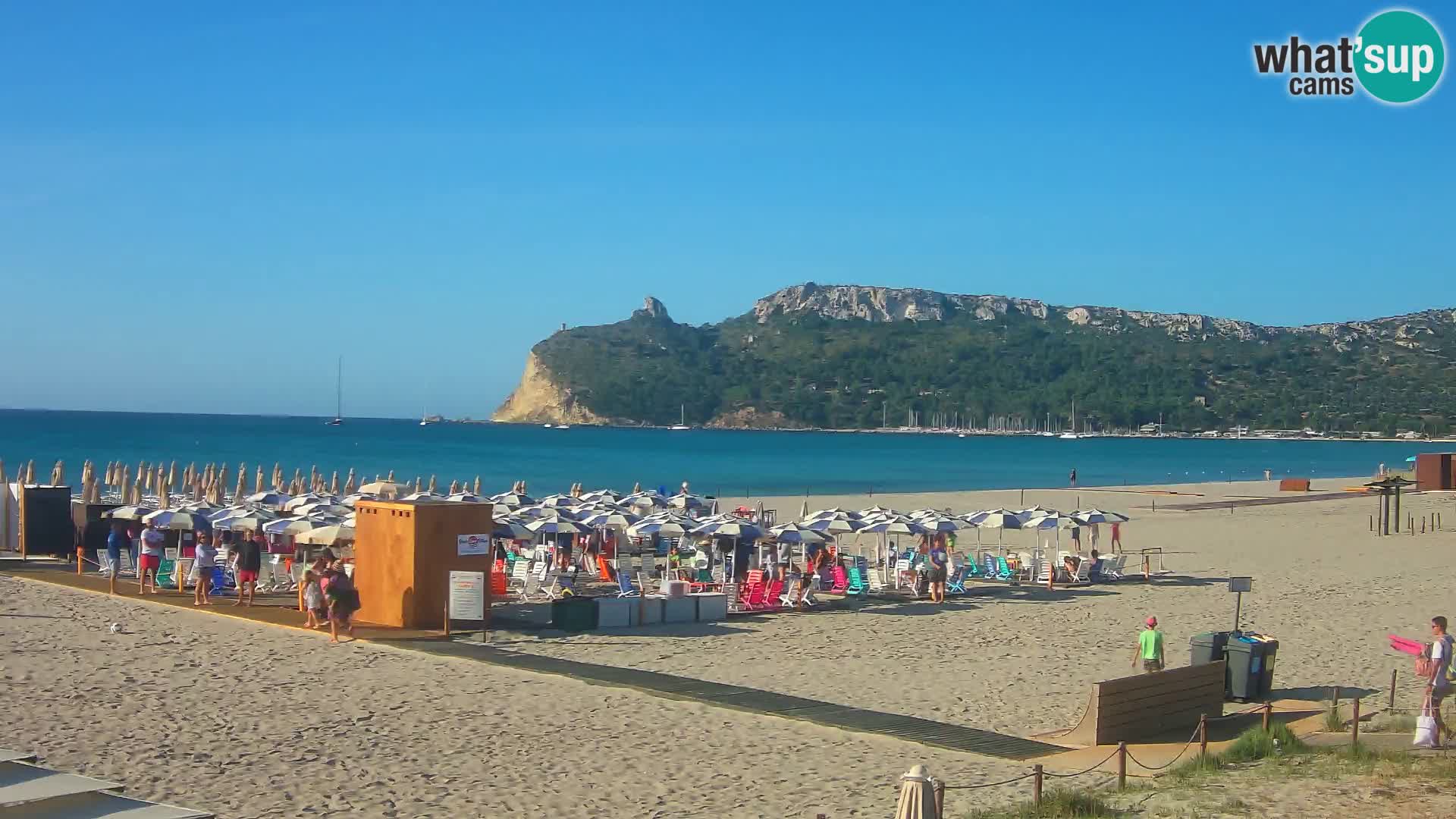 Poetto Strand Webcam | Cagliari | Sardinien