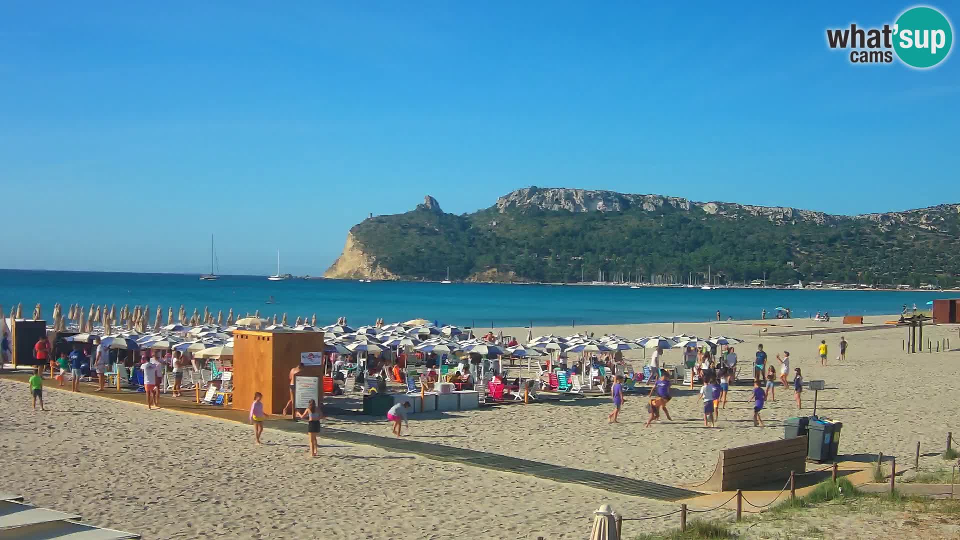 Webcam playa de Poetto | Cagliari | Cerdeña