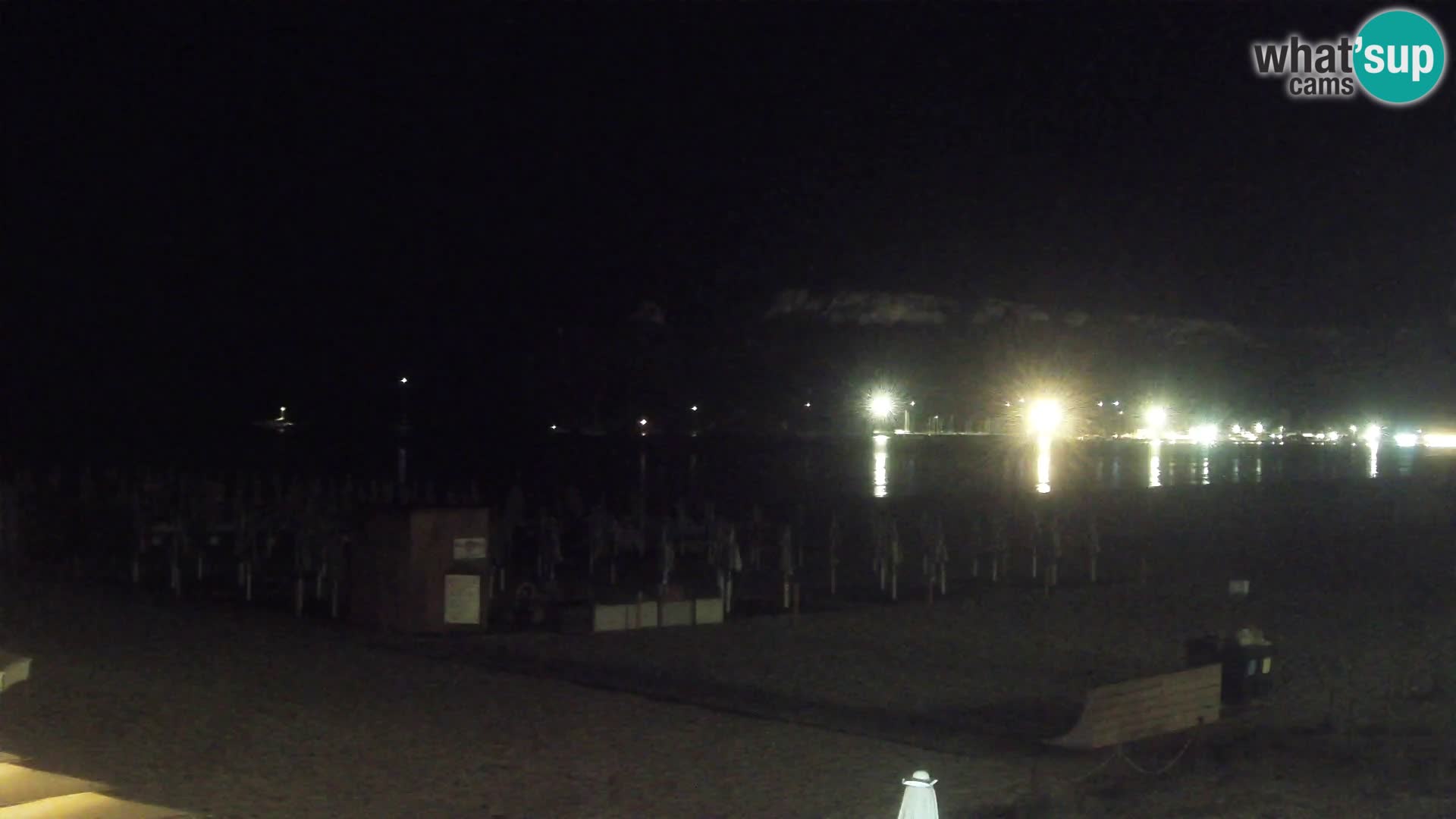 Webcam plage de Poetto | Cagliari | Sardaigne