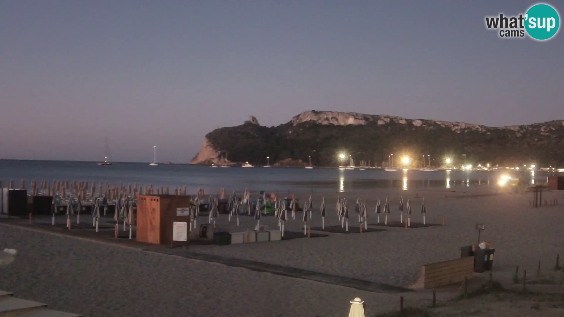 Poetto beach webcam | Cagliari | Sardinija