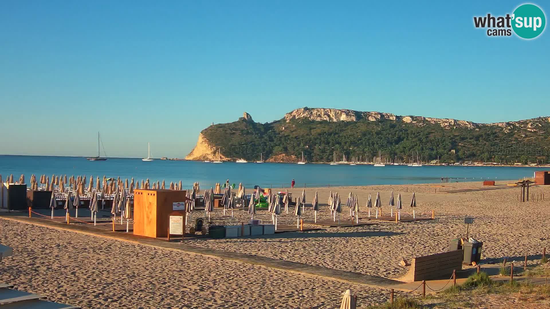 Webcam spiaggia del Poetto | Cagliari | Sardegna
