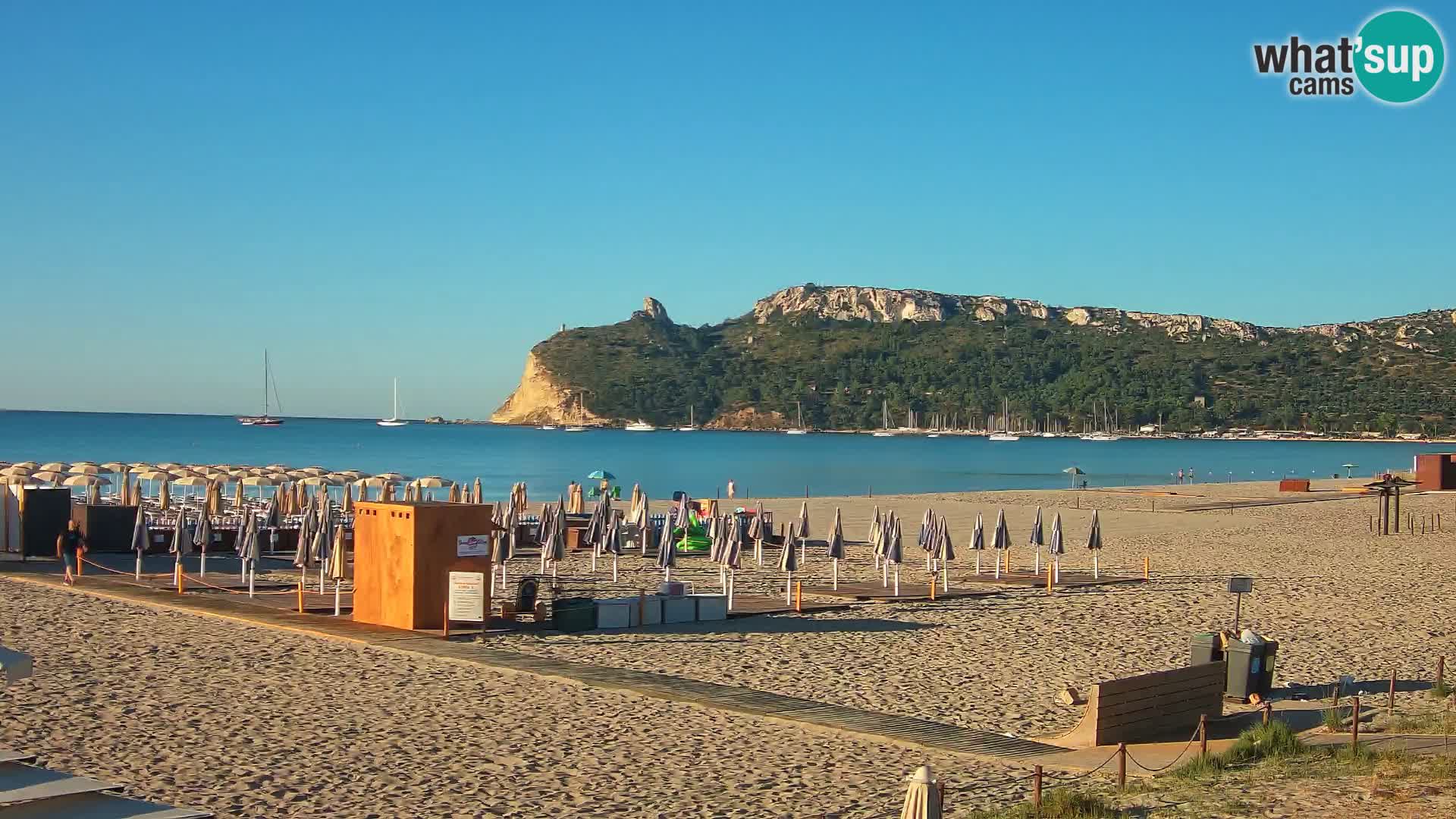 Webcam spiaggia del Poetto | Cagliari | Sardegna