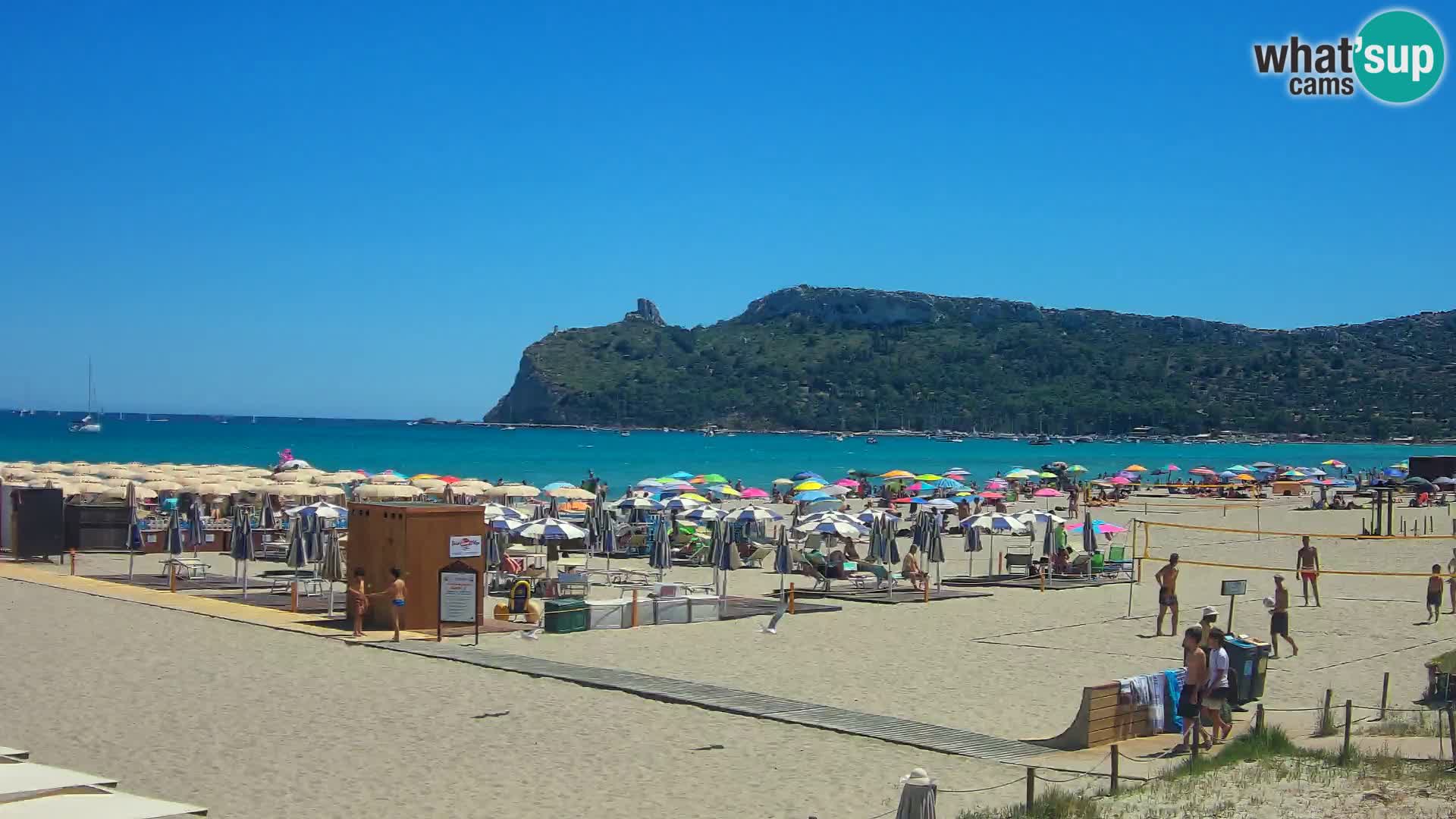 Poetto Strand Webcam | Cagliari | Sardinien