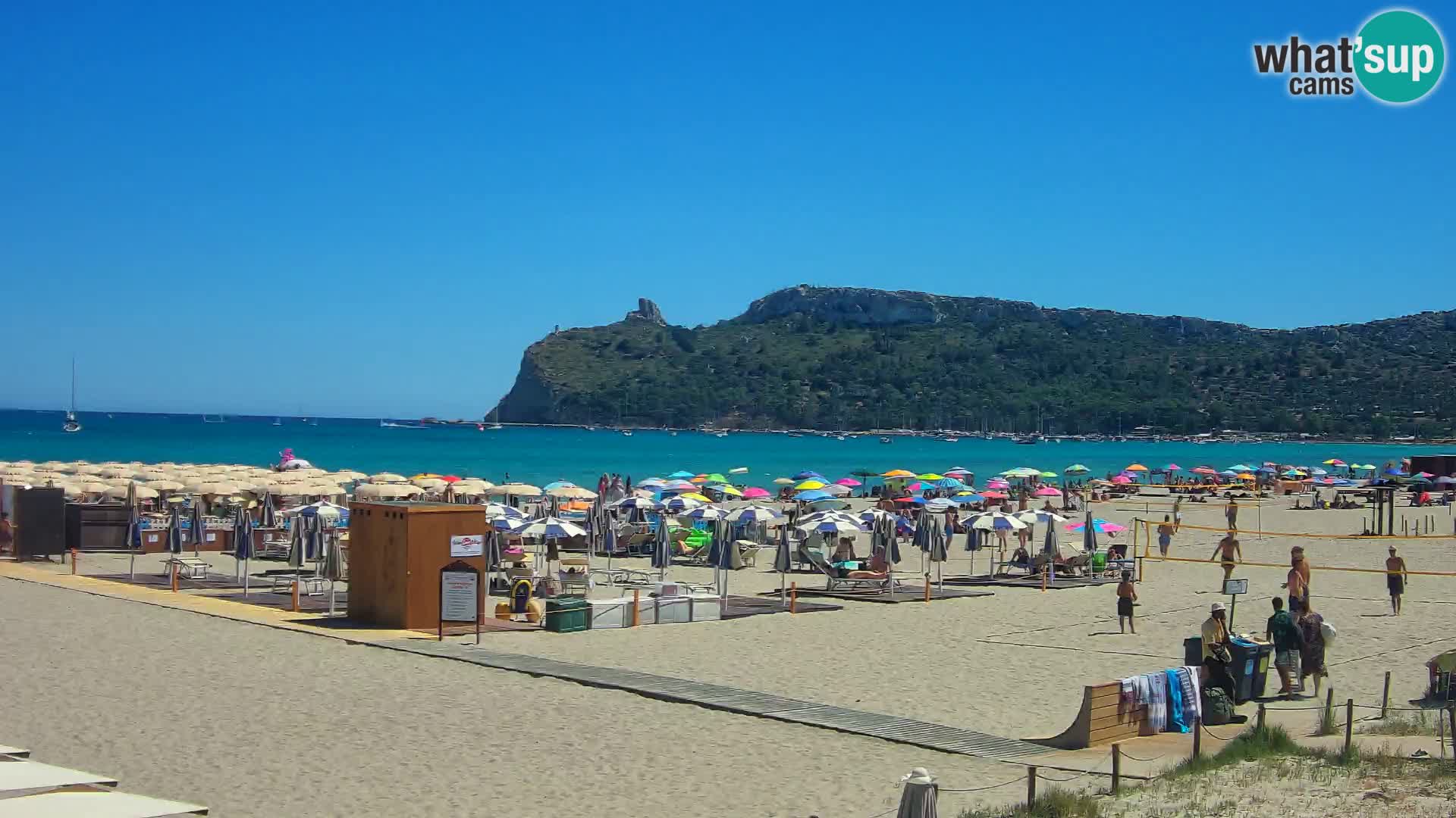 Webcam spiaggia del Poetto | Cagliari | Sardegna