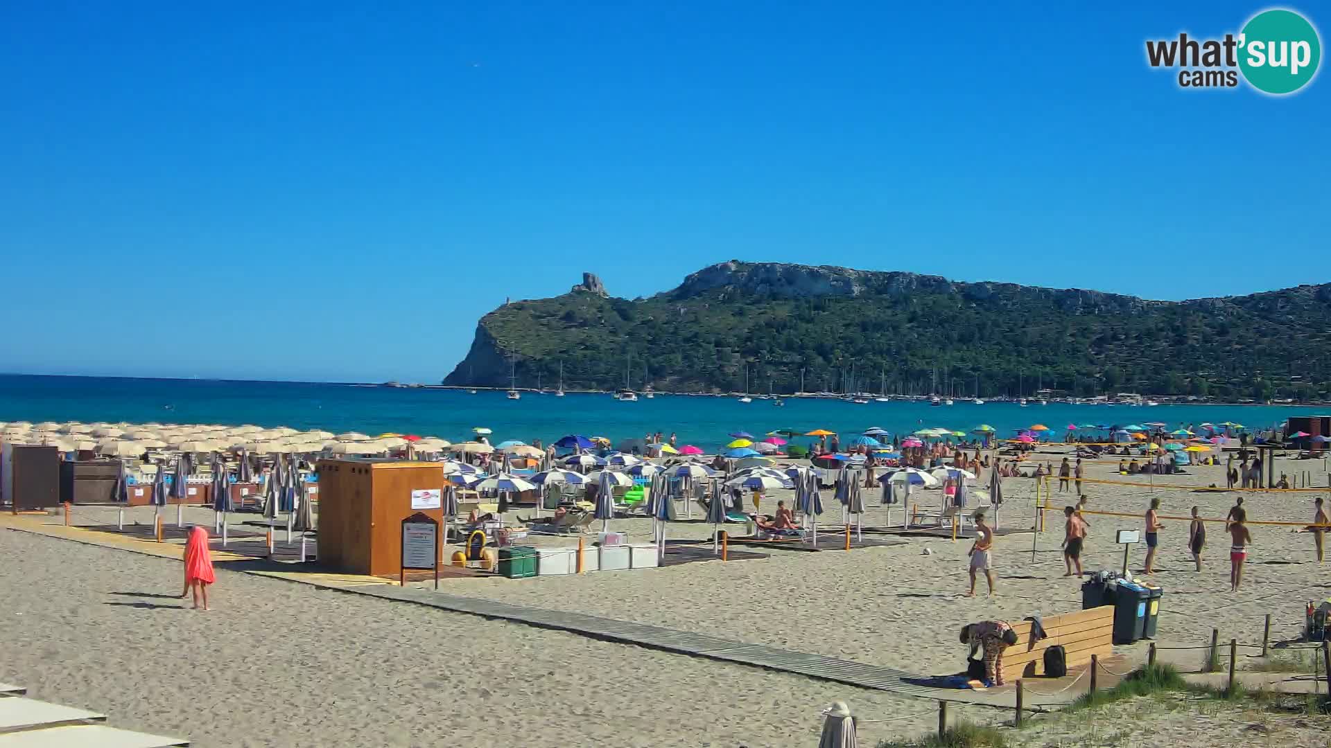 Webcam spiaggia del Poetto | Cagliari | Sardegna