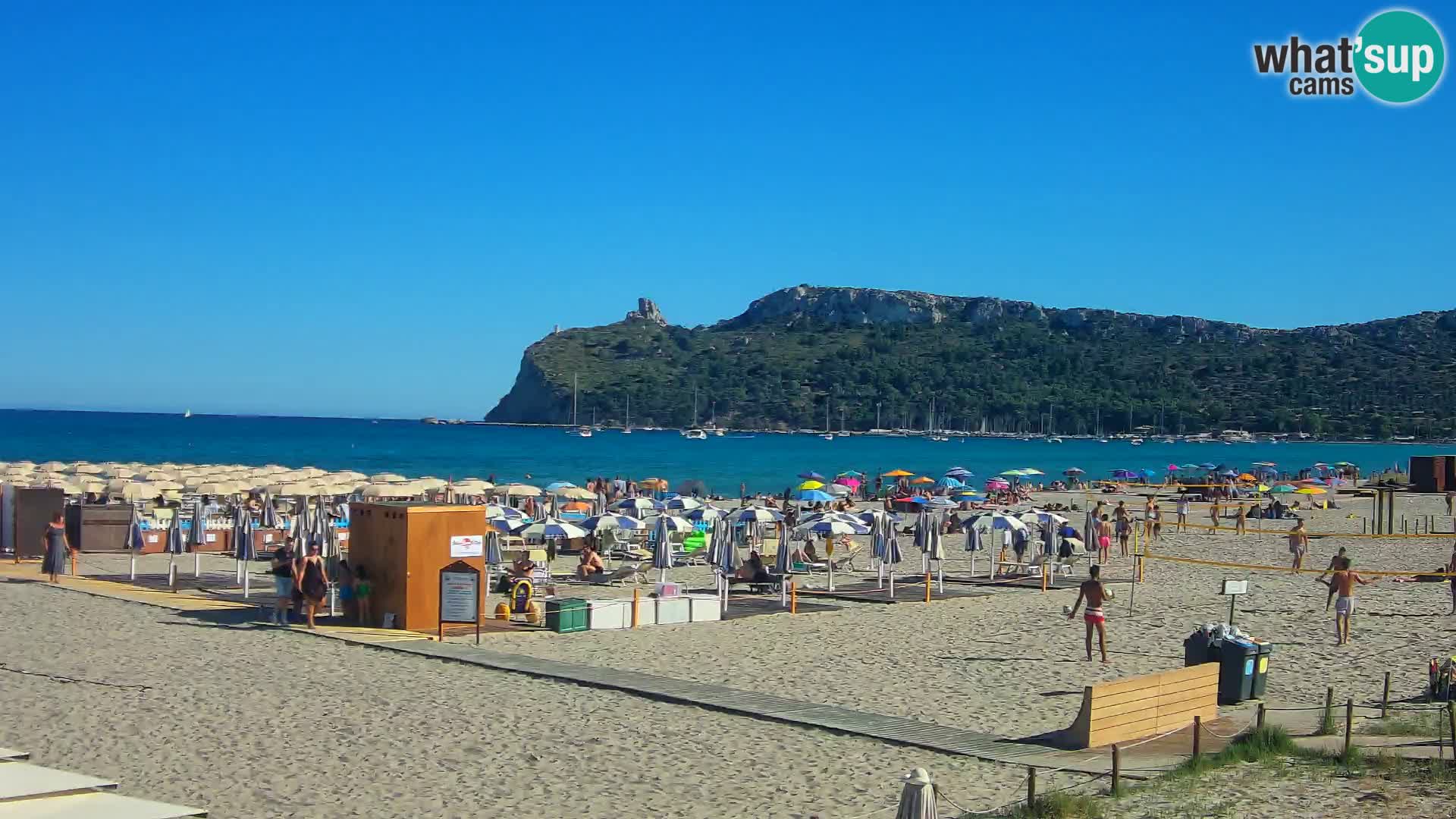 Webcam playa de Poetto | Cagliari | Cerdeña