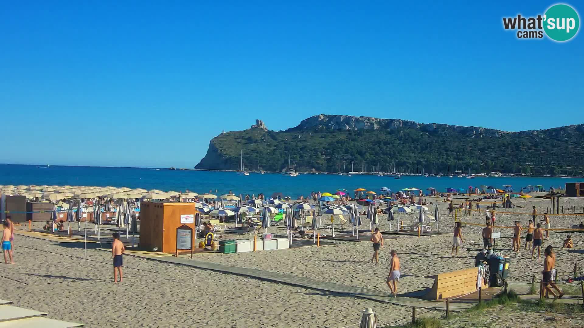 Webcam spiaggia del Poetto | Cagliari | Sardegna