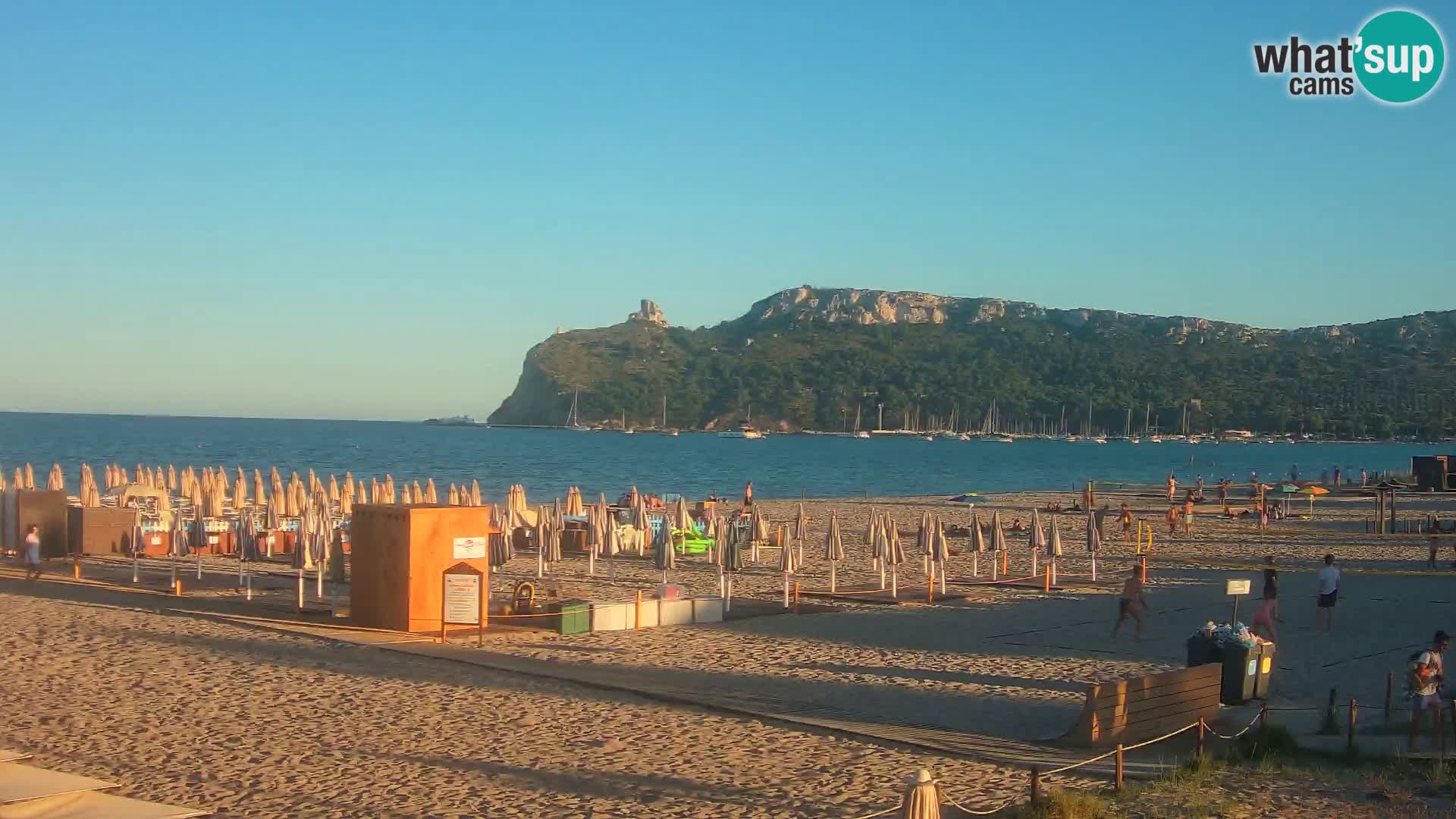 Webcam playa de Poetto | Cagliari | Cerdeña