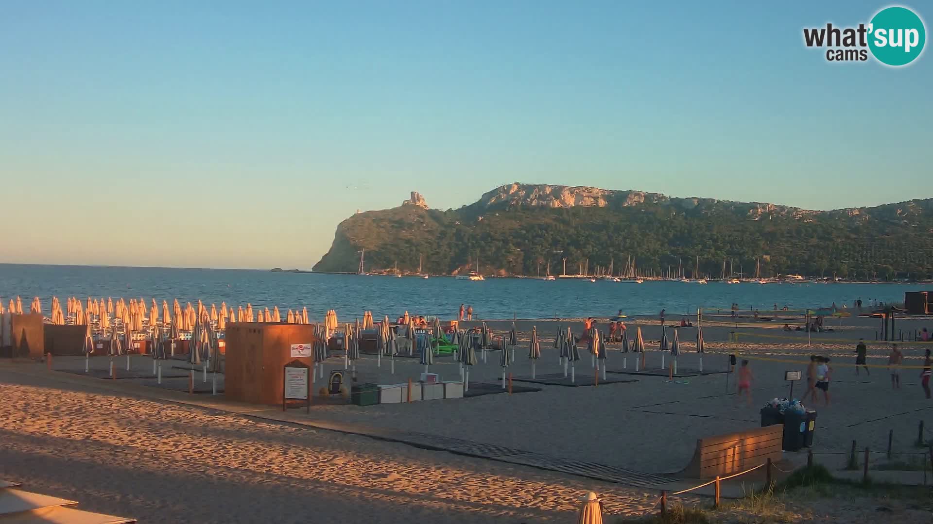 Webcam spiaggia del Poetto | Cagliari | Sardegna