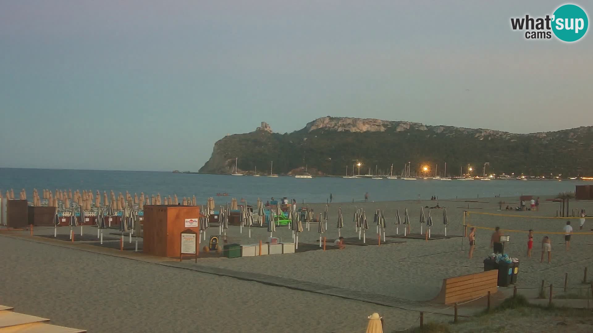 Webcam spiaggia del Poetto | Cagliari | Sardegna