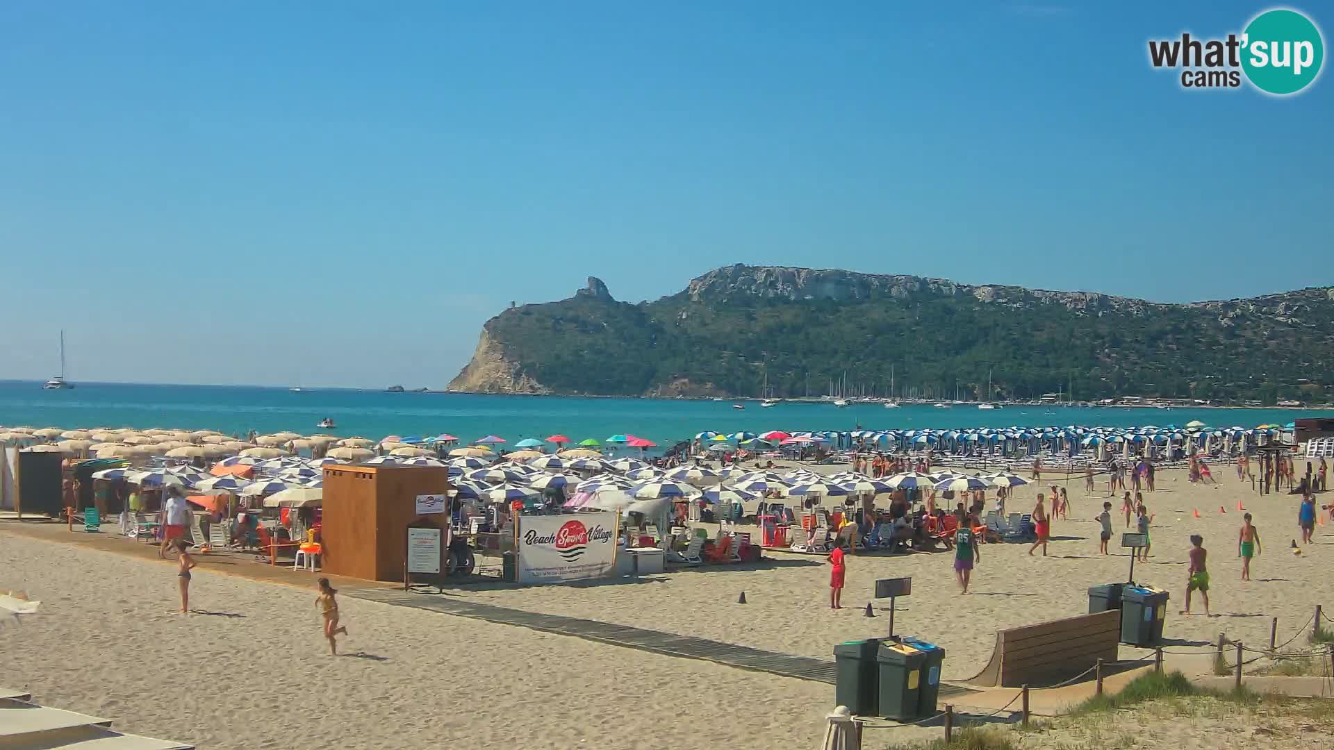Webcam spiaggia del Poetto | Cagliari | Sardegna