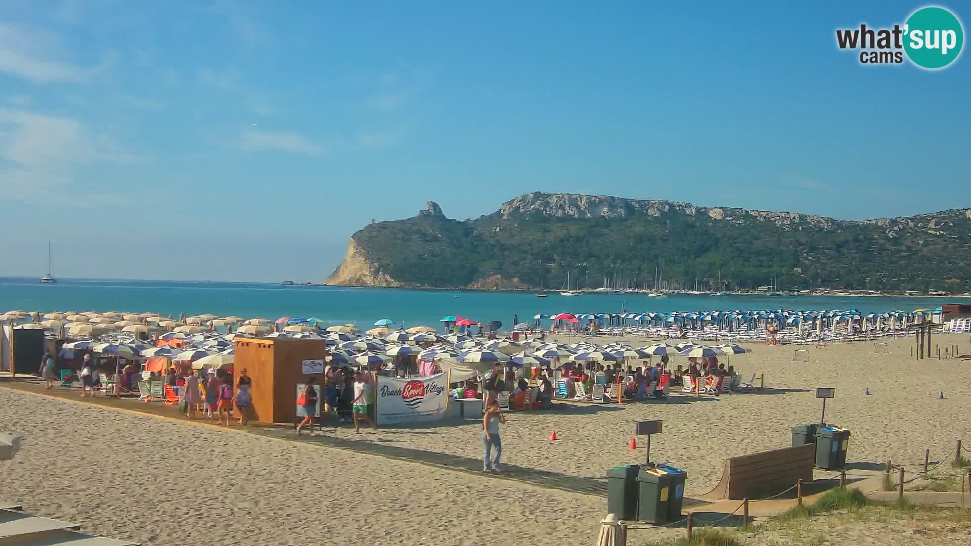 Poetto beach webcam | Cagliari | Sardinia