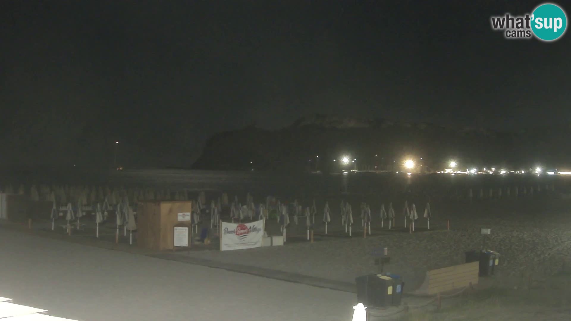 Poetto beach webcam | Cagliari | Sardinia