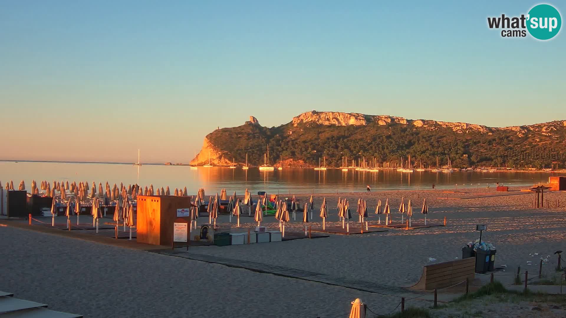 Webcam spiaggia del Poetto | Cagliari | Sardegna