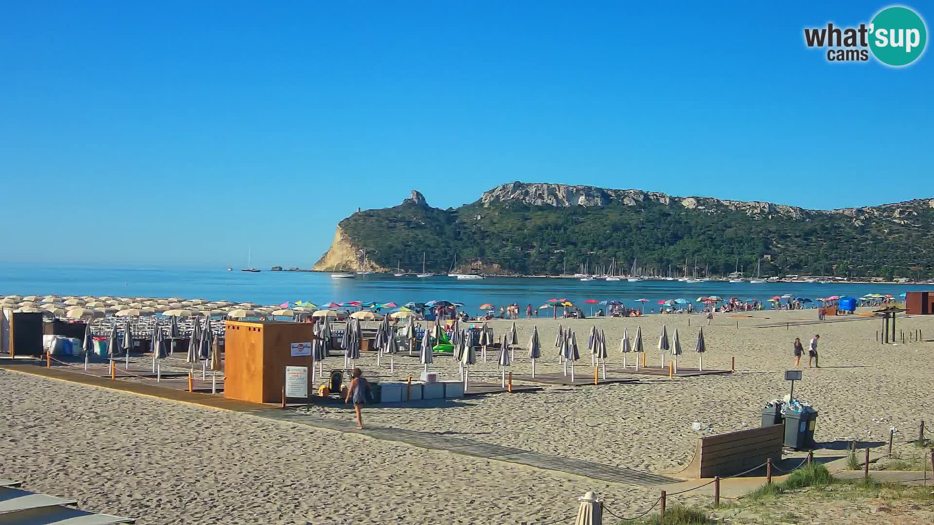 Webcam spiaggia del Poetto | Cagliari | Sardegna