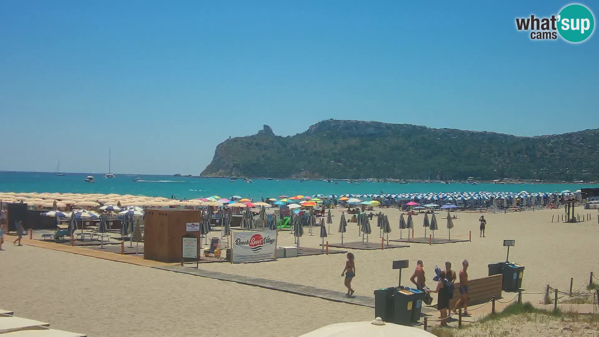 Webcam spiaggia del Poetto | Cagliari | Sardegna