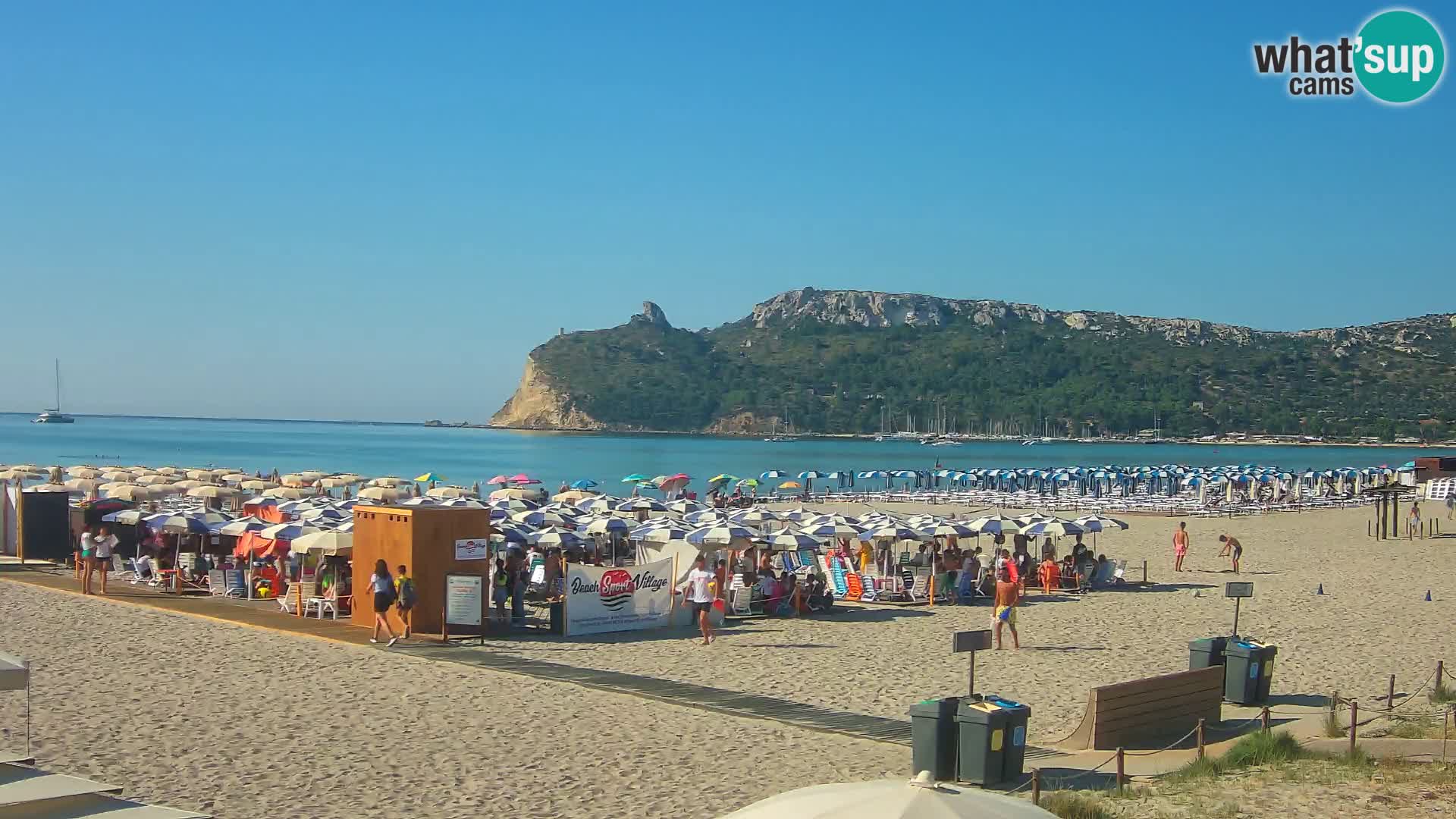 Poetto Strand Webcam | Cagliari | Sardinien