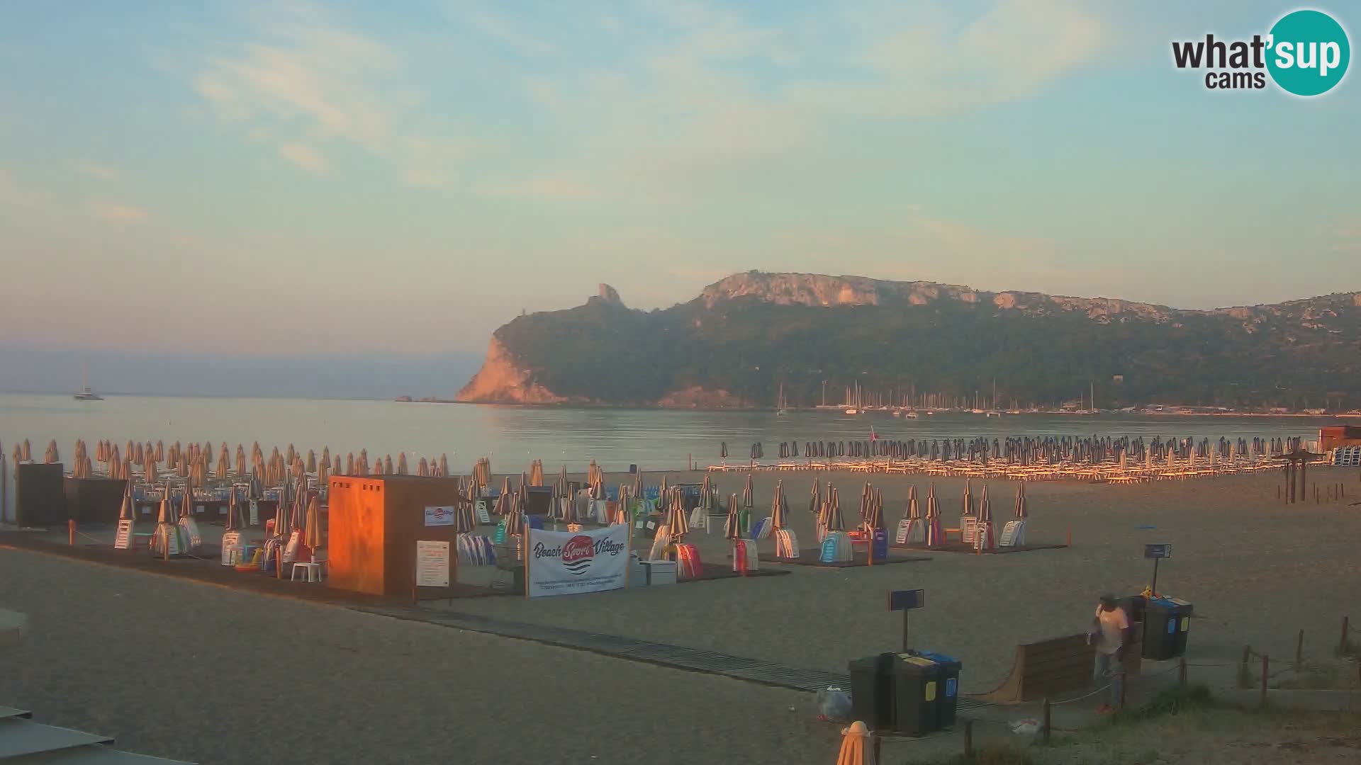 Poetto beach webcam | Cagliari | Sardinia