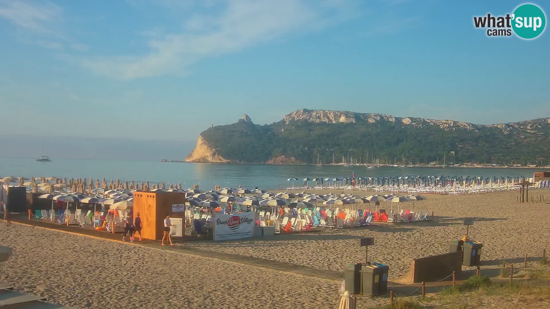 Webcam spiaggia del Poetto | Cagliari | Sardegna