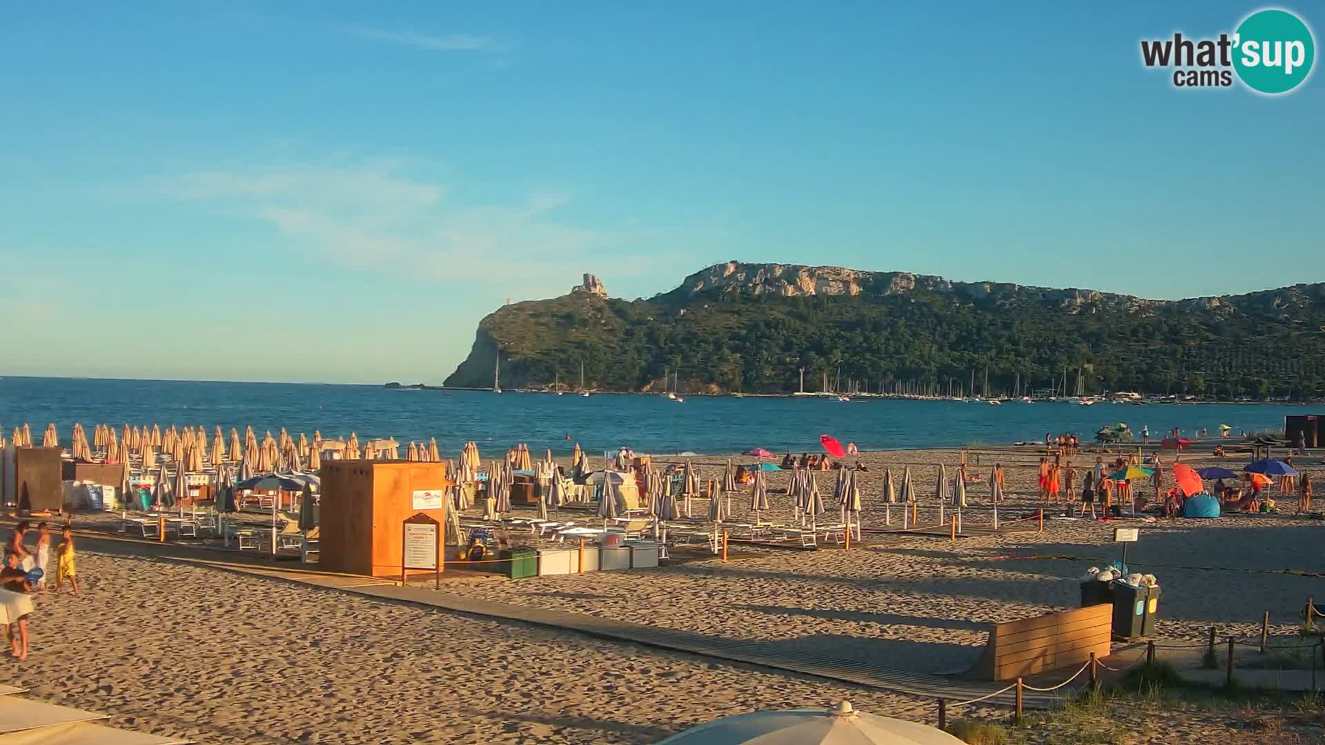 Poetto beach webcam | Cagliari | Sardinia