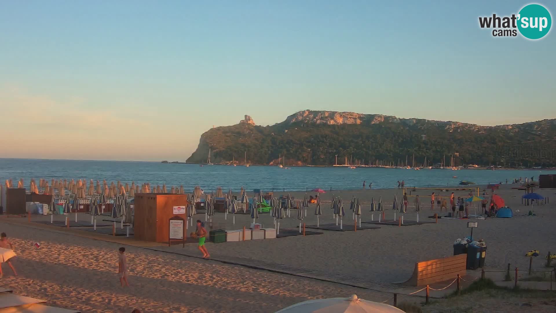 Poetto beach webcam | Cagliari | Sardinia