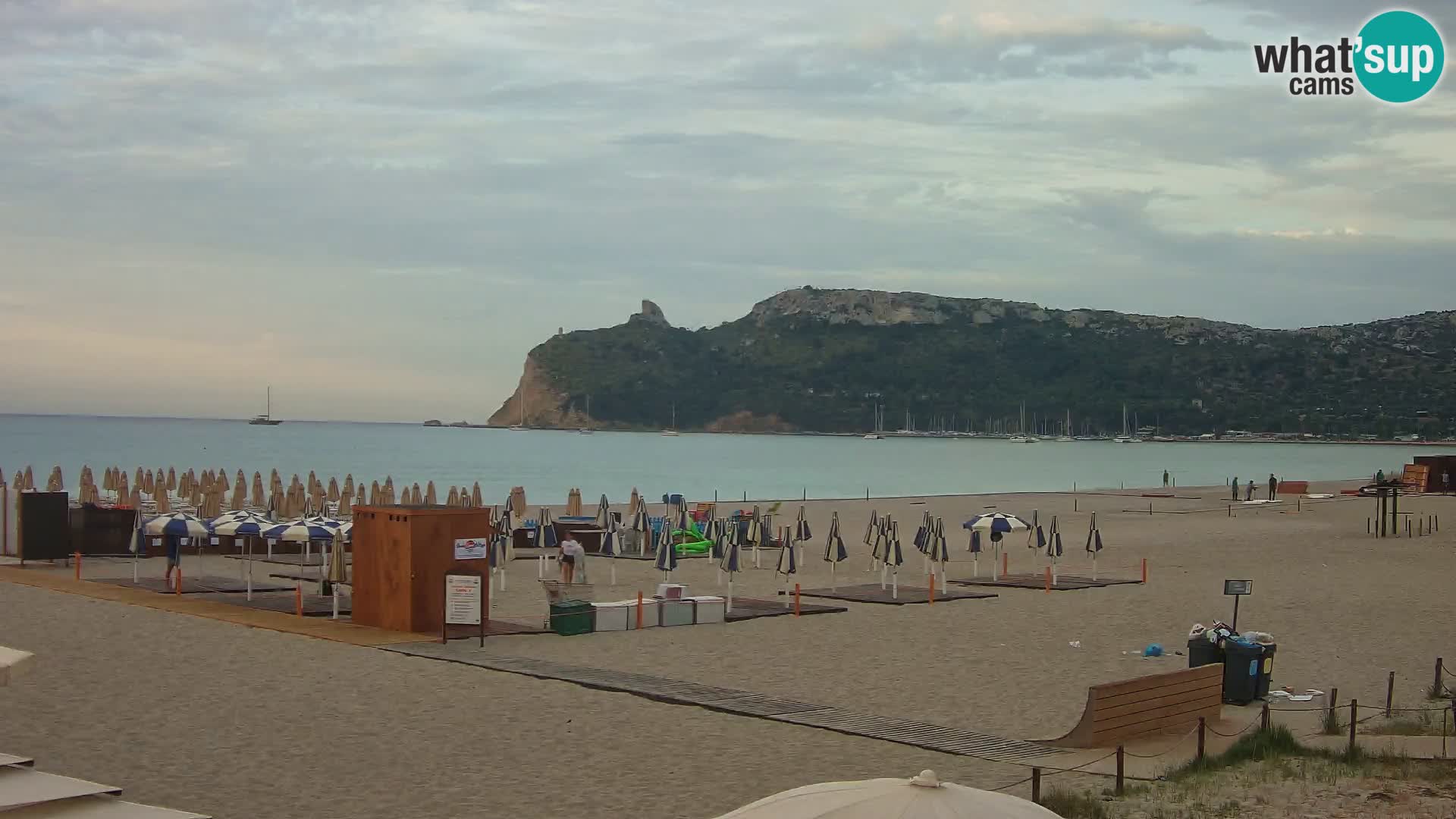 Webcam spiaggia del Poetto | Cagliari | Sardegna