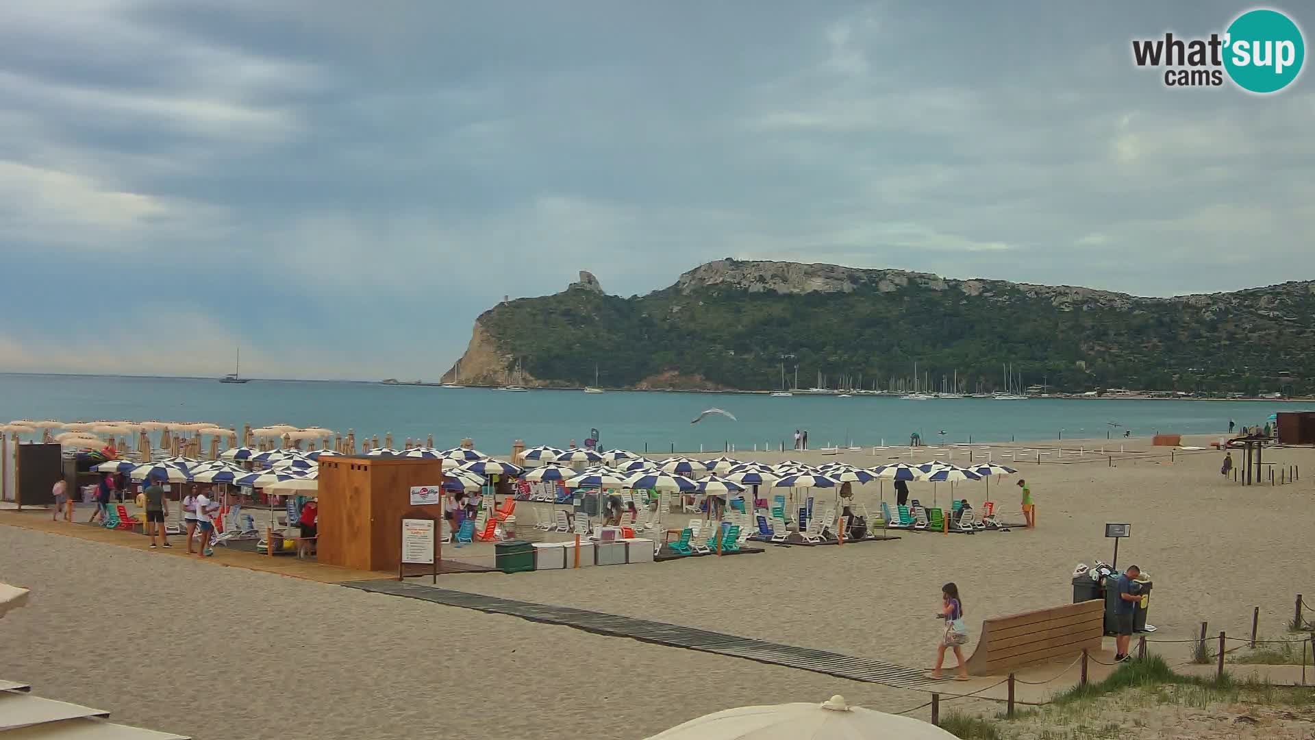Webcam spiaggia del Poetto | Cagliari | Sardegna